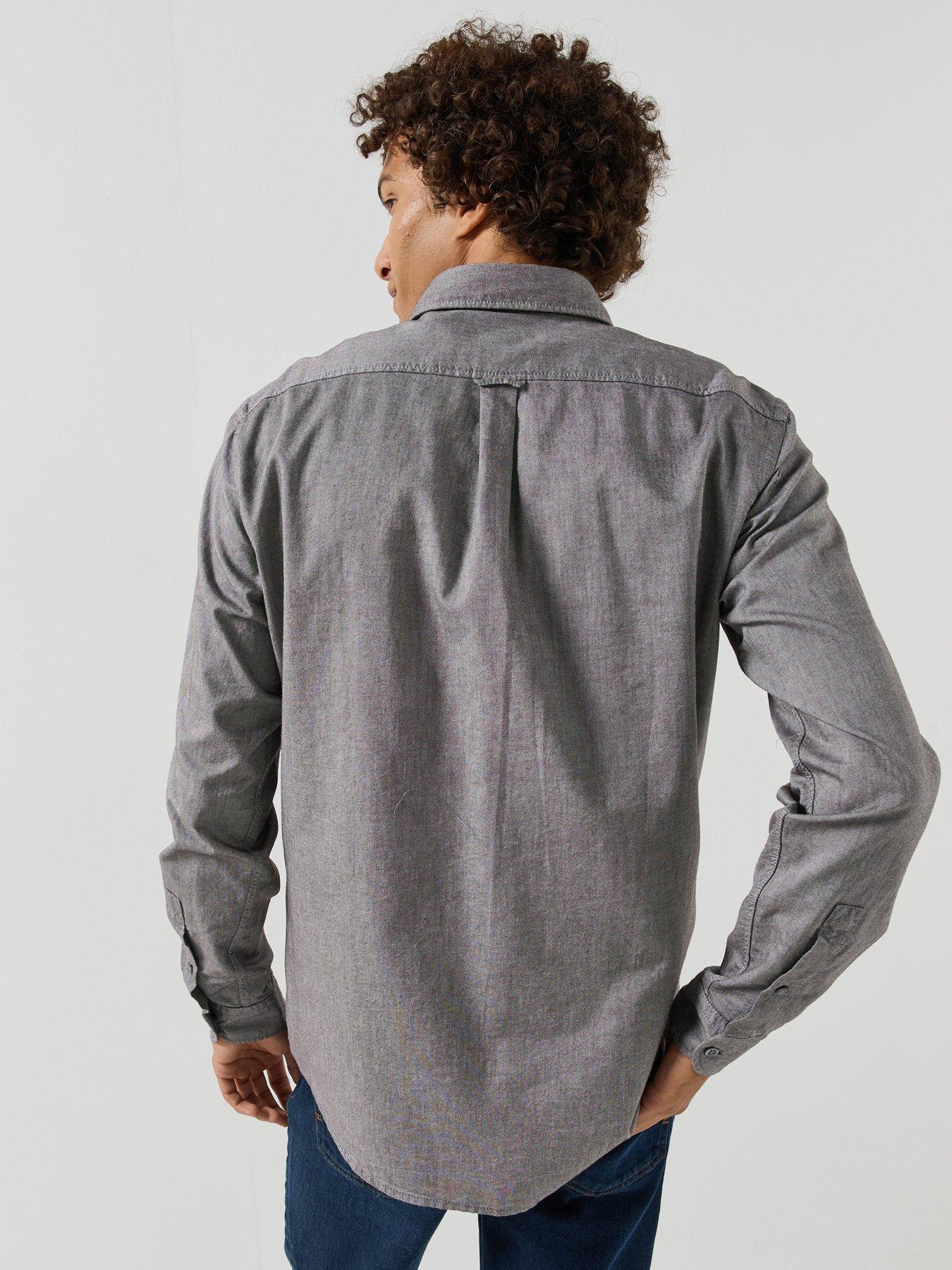 Image 2 of 6 of BOSS Boss Rickert Button Down Regular Fit Oxford Shirt - Brown