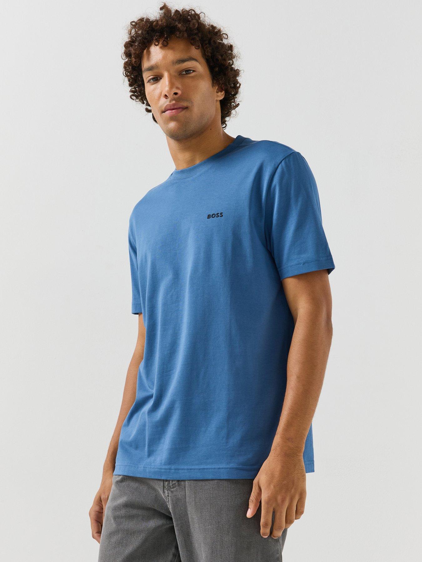 Image 1 of 4 of BOSS Boss Tee Regular Fit T-Shirt - Blue