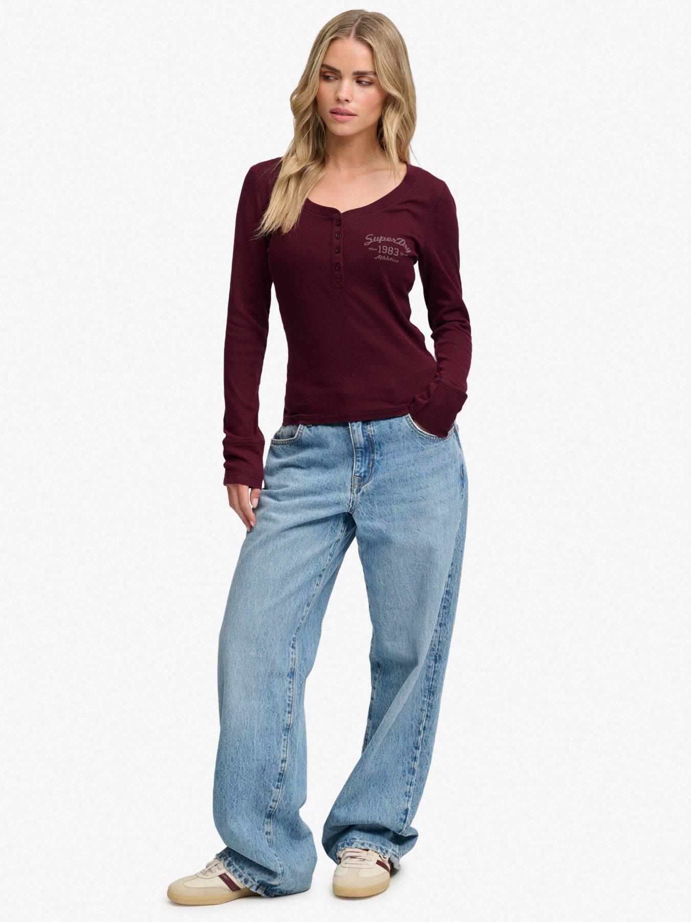 Image 3 of 7 of Superdry Athletic Button Down Ls Top
