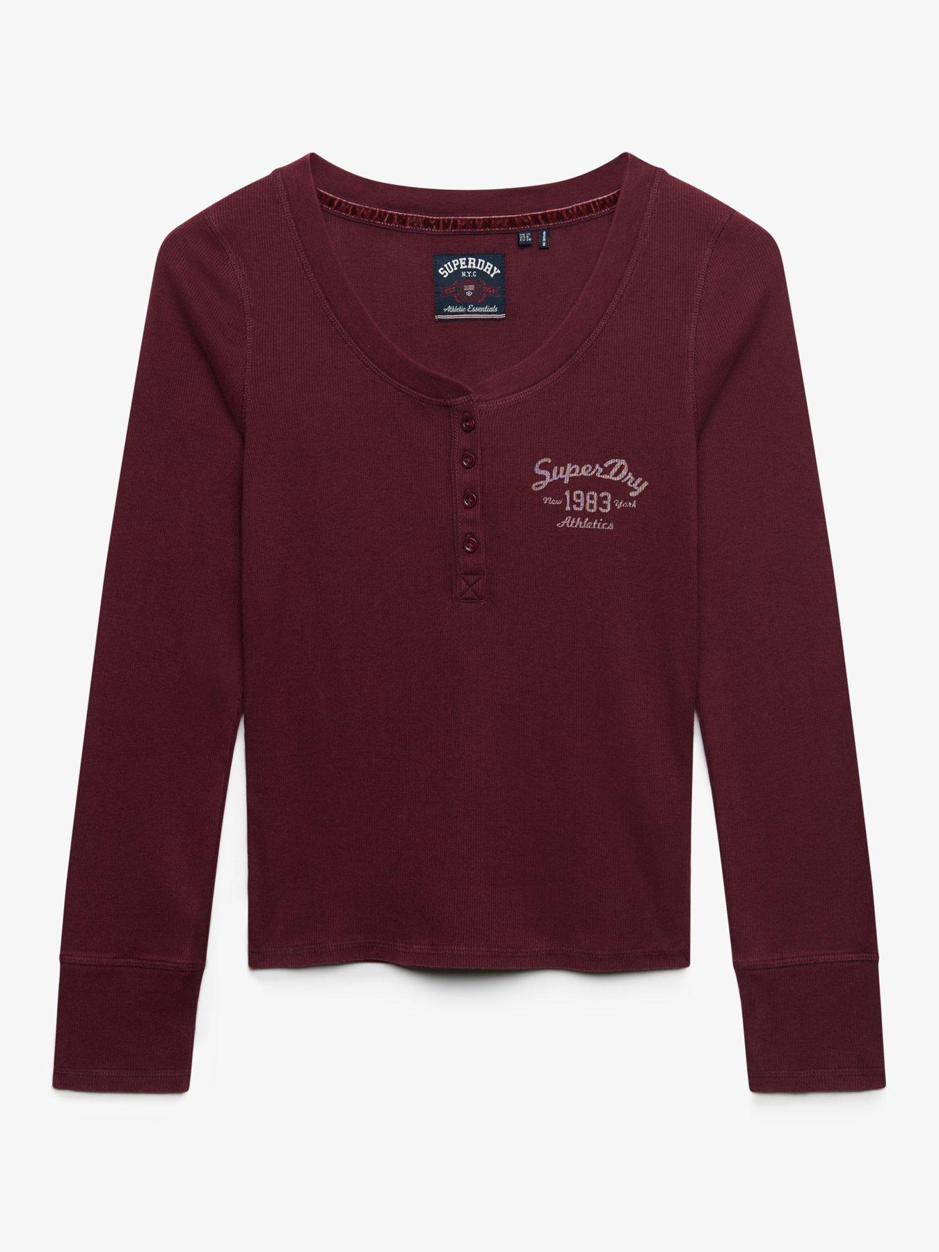 Image 7 of 7 of Superdry Athletic Button Down Ls Top