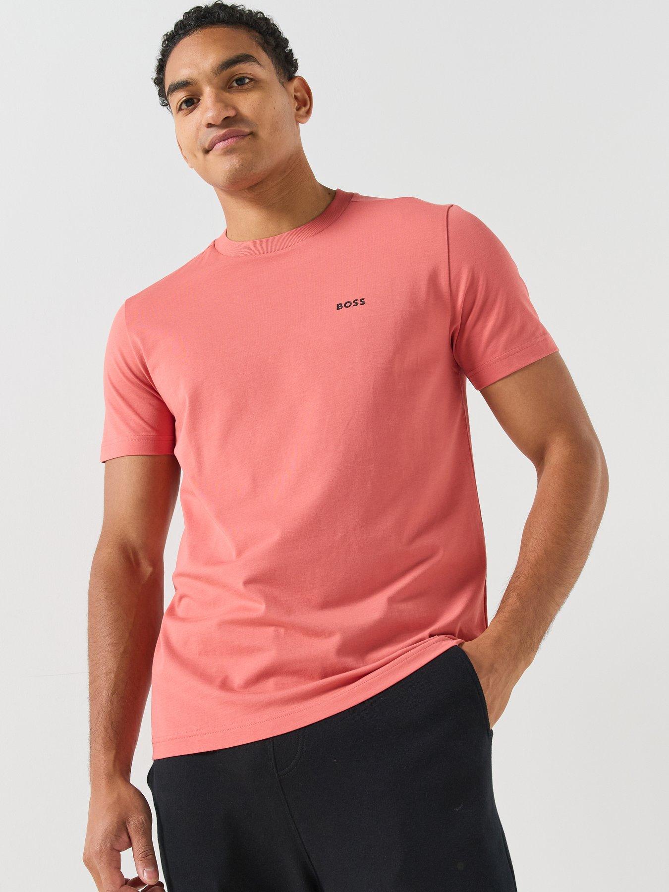 BOSS Boss Tee Regular Fit T-Shirt - Red