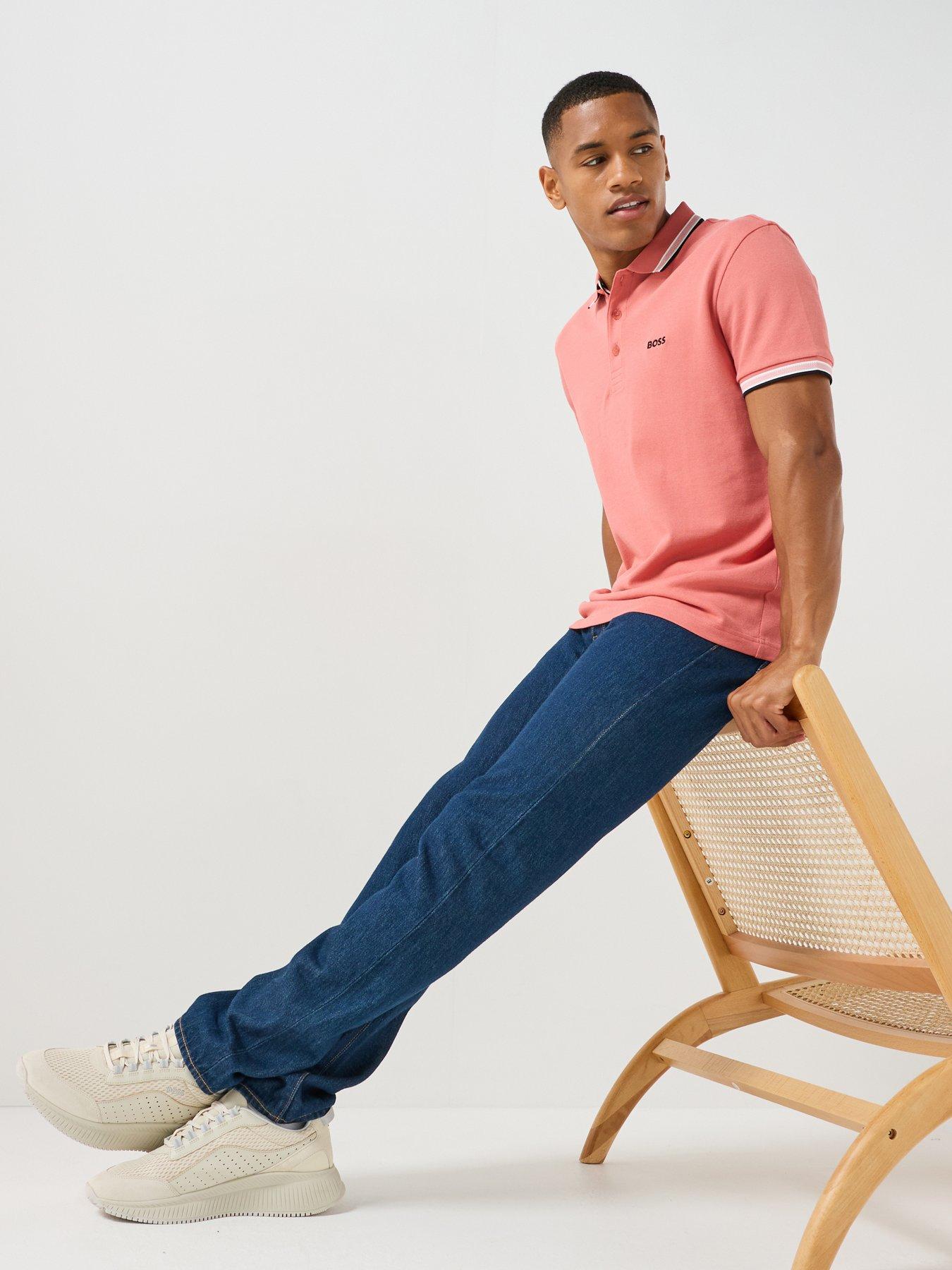 BOSS Boss Paddy Polo Shirt - Pink
