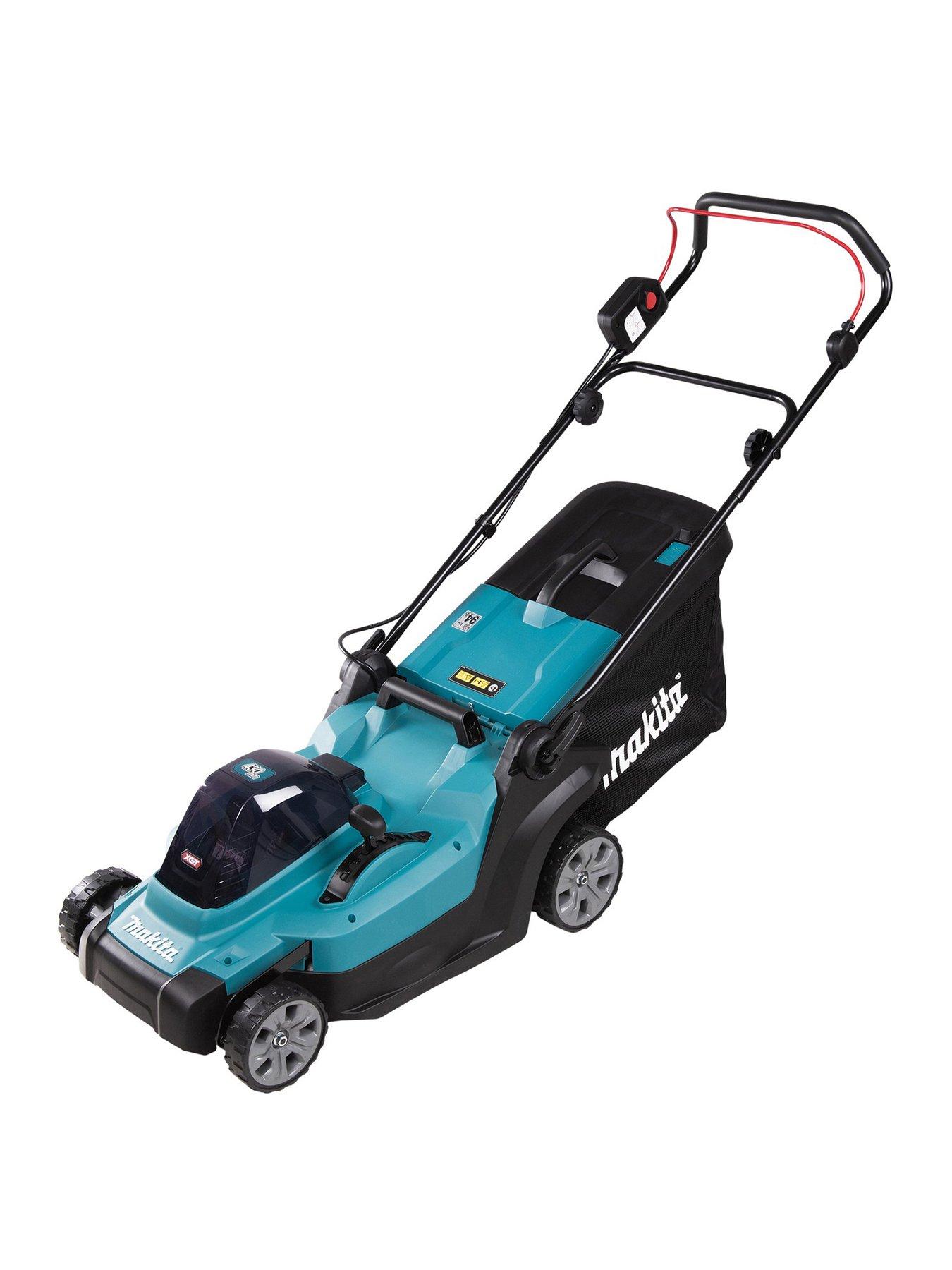 Makita 40V XGT 43cm Lawn Mower C/W 1 X 4Ah Battery & Fast Charger