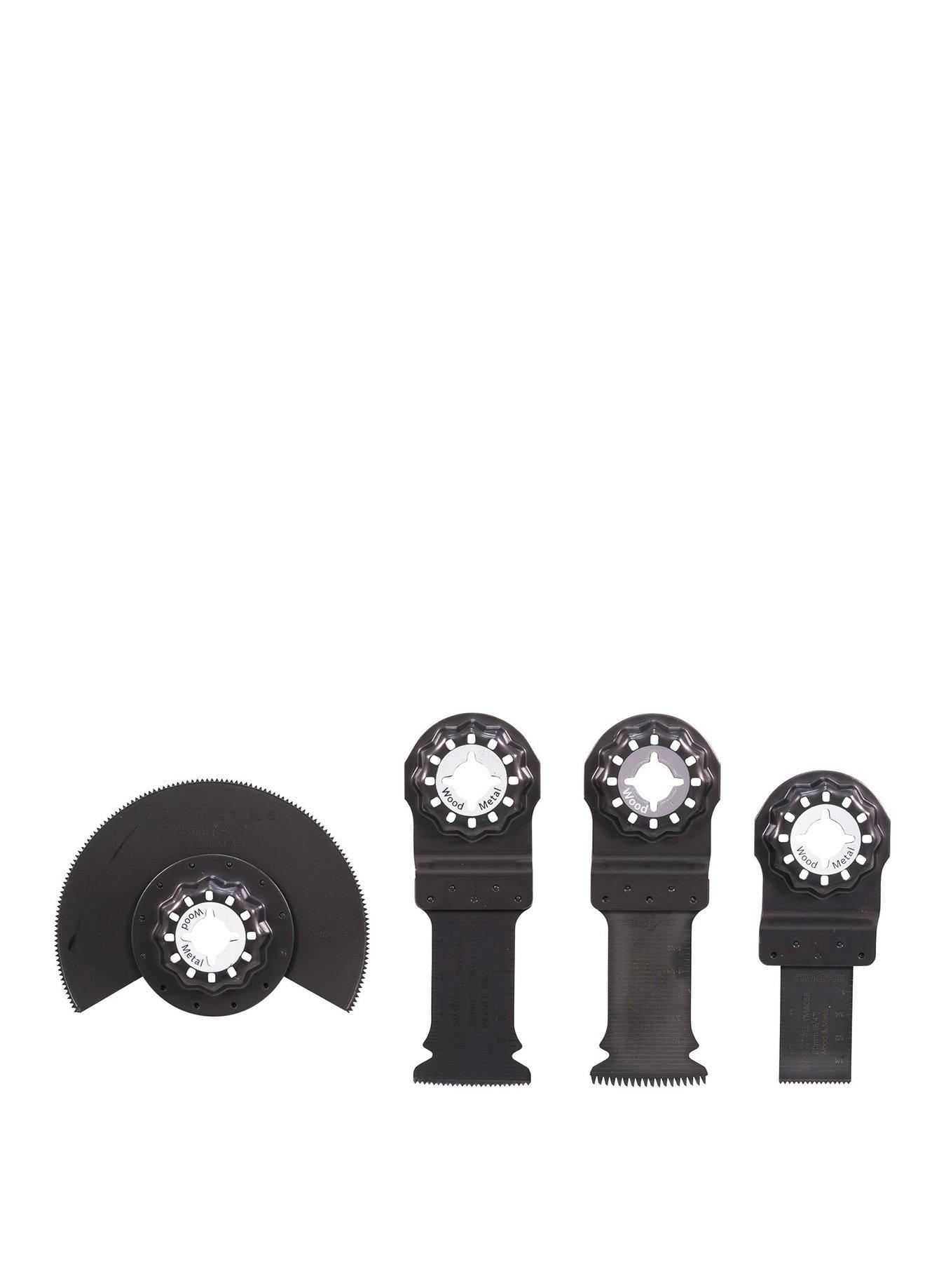 Image 1 of 4 of Makita Starlock Multi-Tool 4 Piece Plunge Cut Set