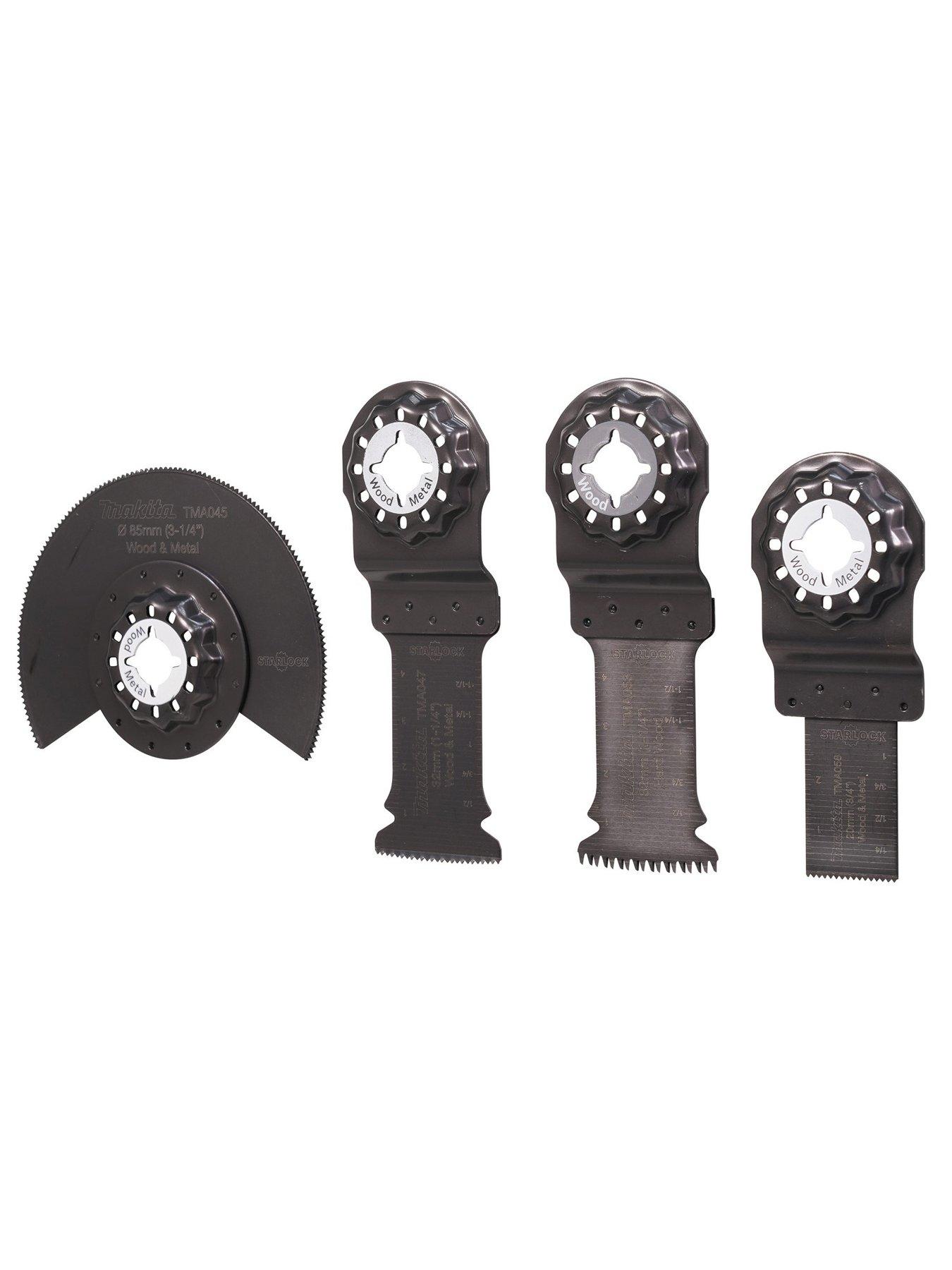 Image 2 of 4 of Makita Starlock Multi-Tool 4 Piece Plunge Cut Set
