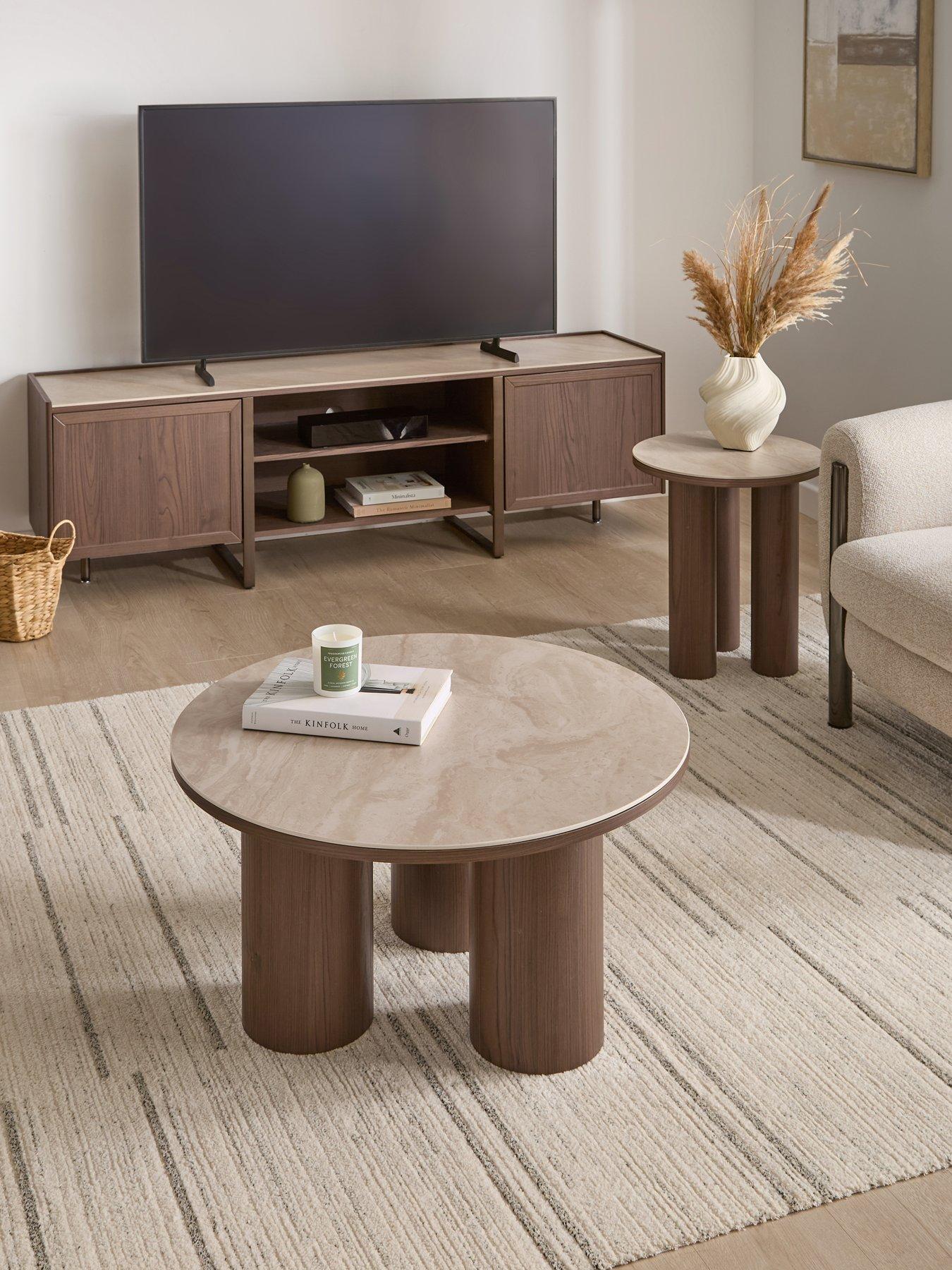 The Very Collection Lament Pack (side Table, Coffee, Tv Unit) - FSC® Certified