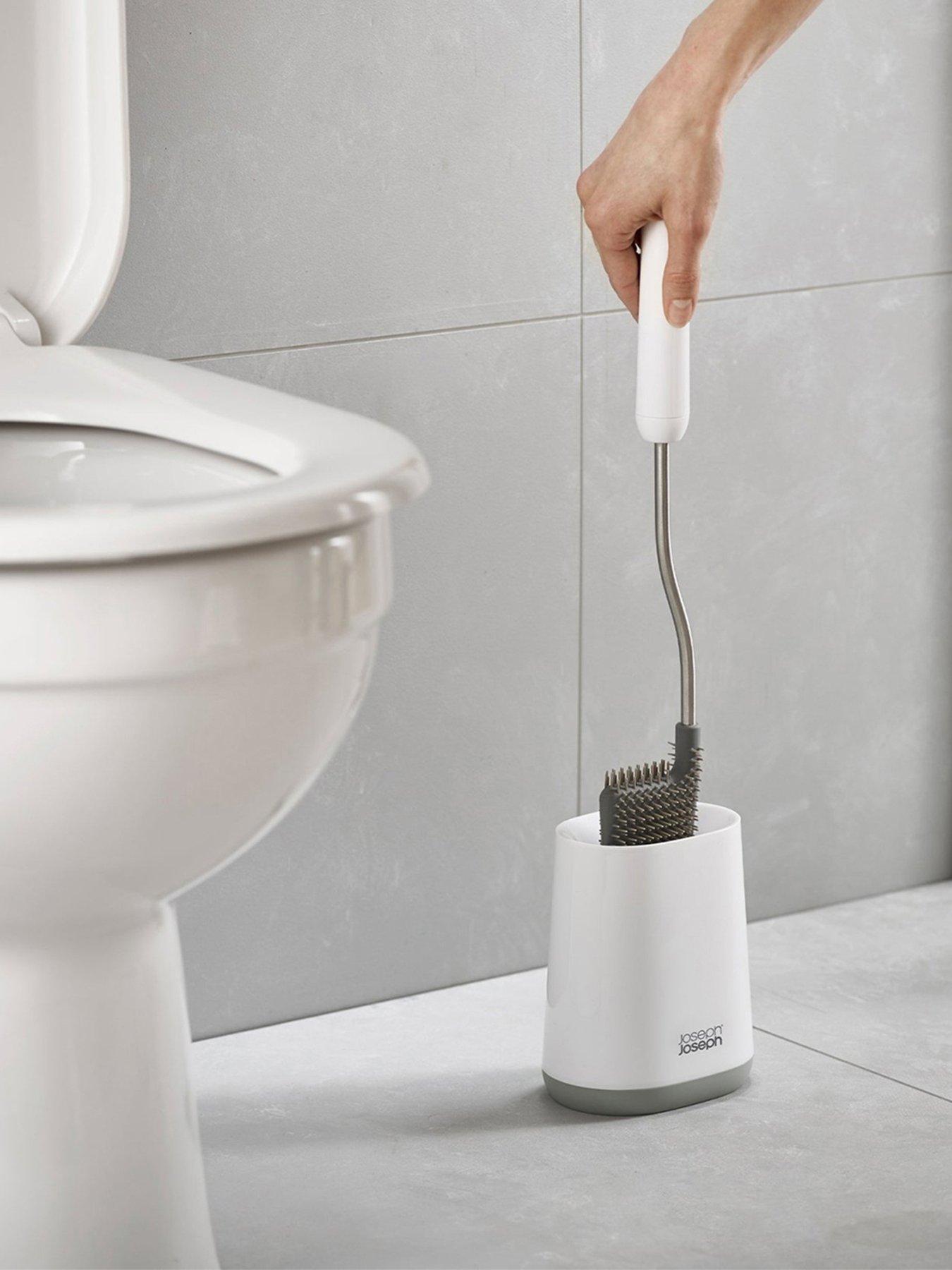 Image 1 of 5 of Joseph Joseph Flex Lite Twin Toilet Brush Boxed (grey)