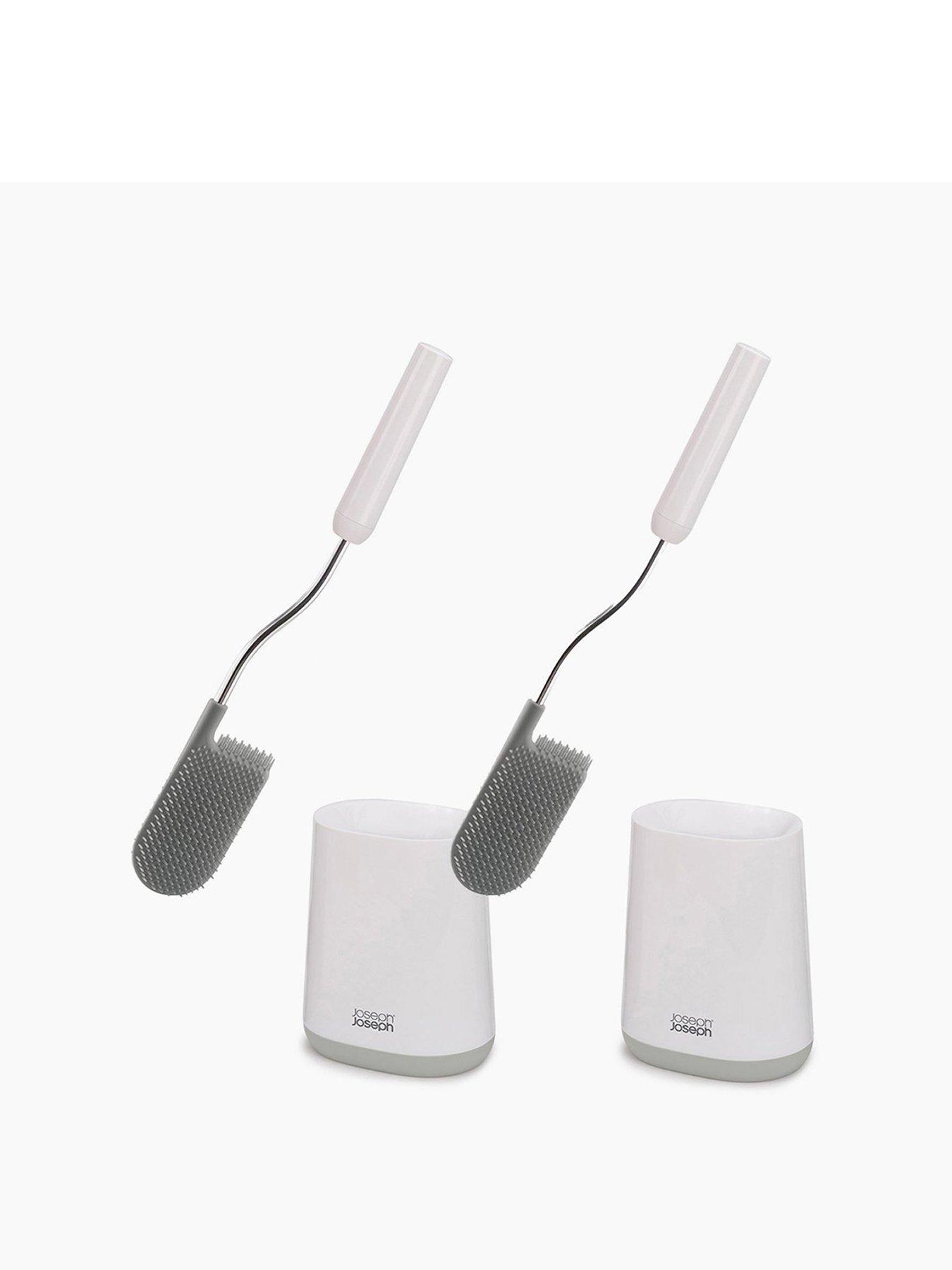 Image 2 of 5 of Joseph Joseph Flex Lite Twin Toilet Brush Boxed (grey)