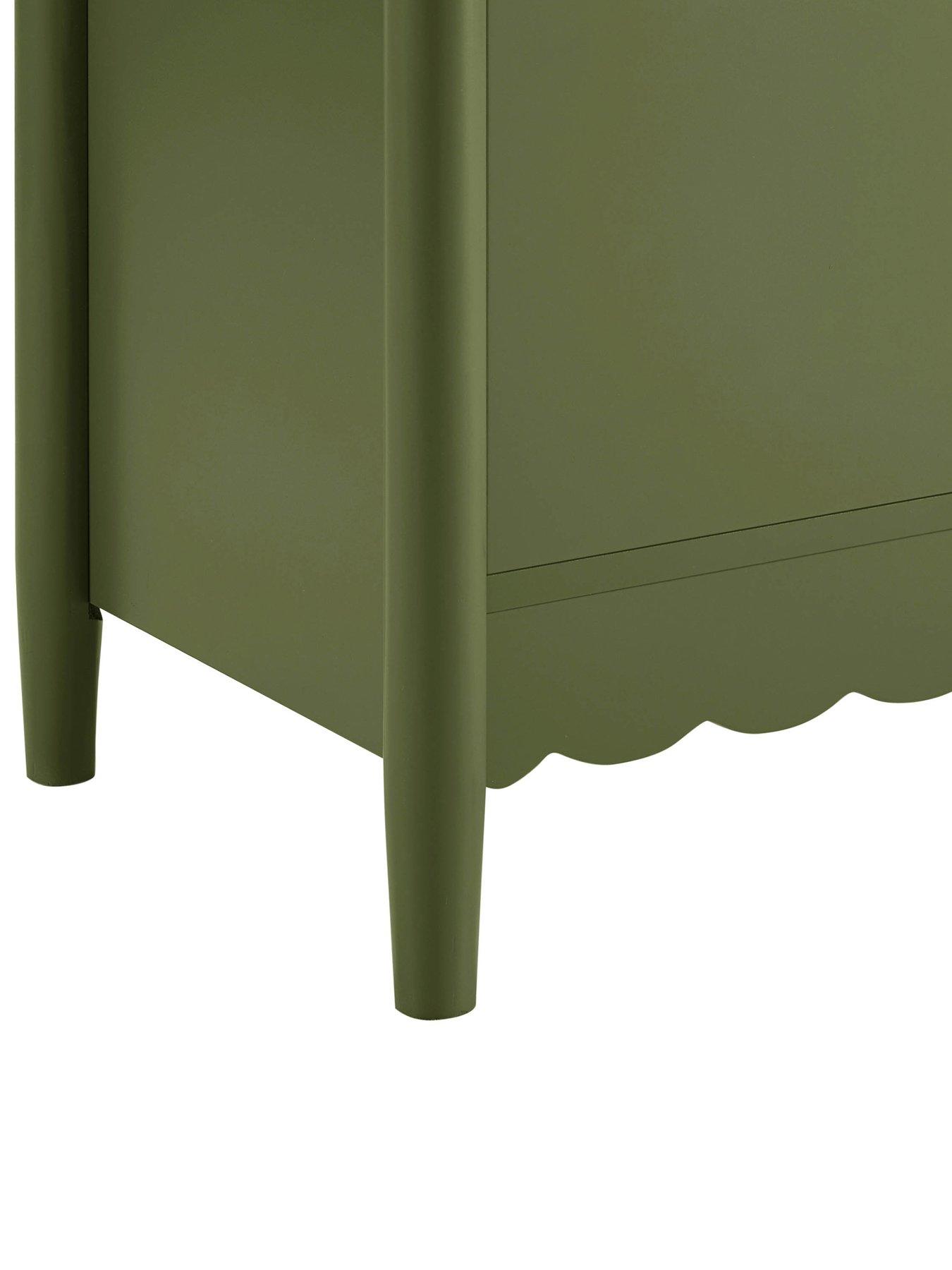 Image 5 of 7 of Dusk Betty 2 Door Sideboard With Drawers - Olive