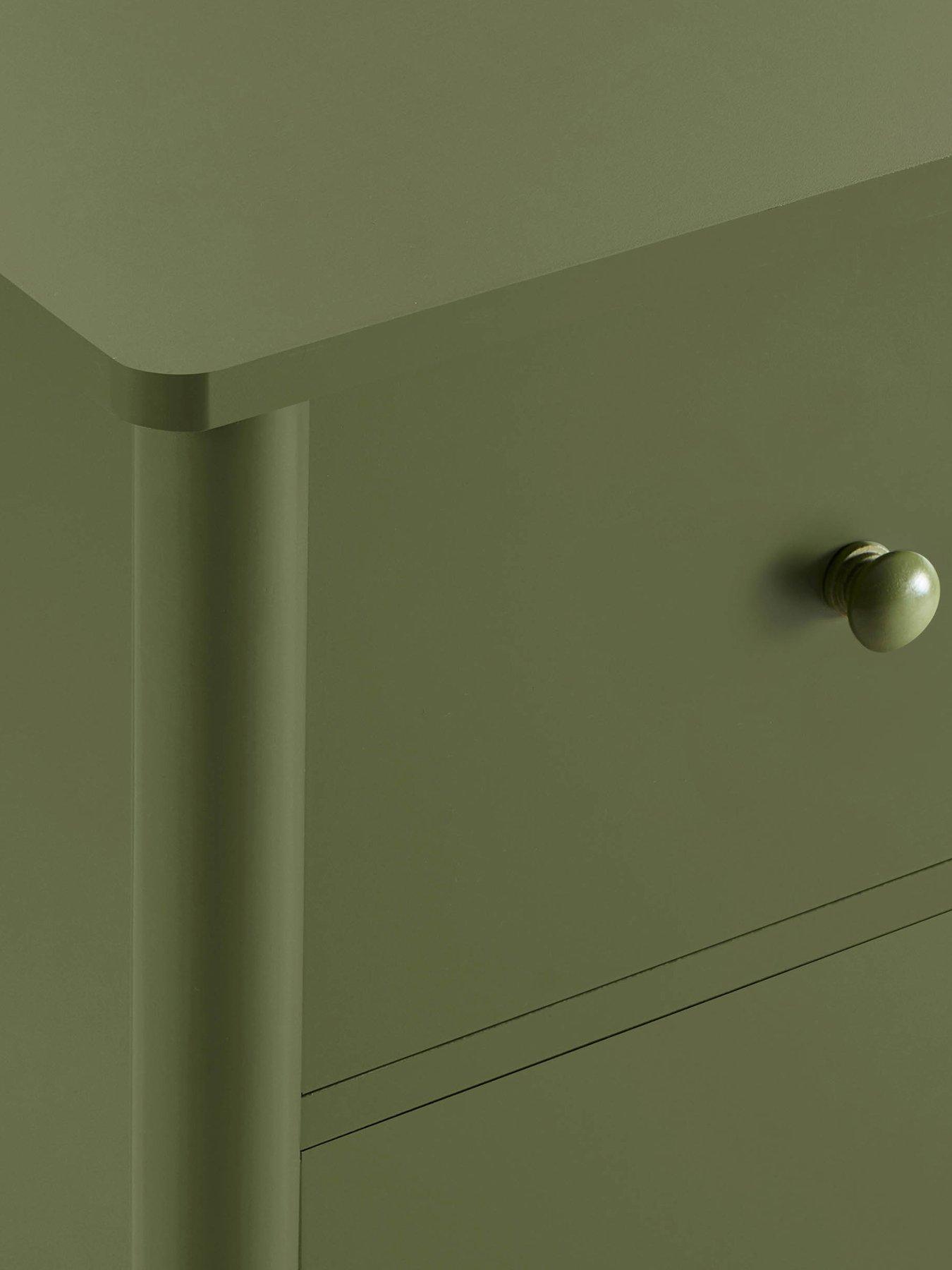 Image 7 of 7 of Dusk Betty 2 Door Sideboard With Drawers - Olive
