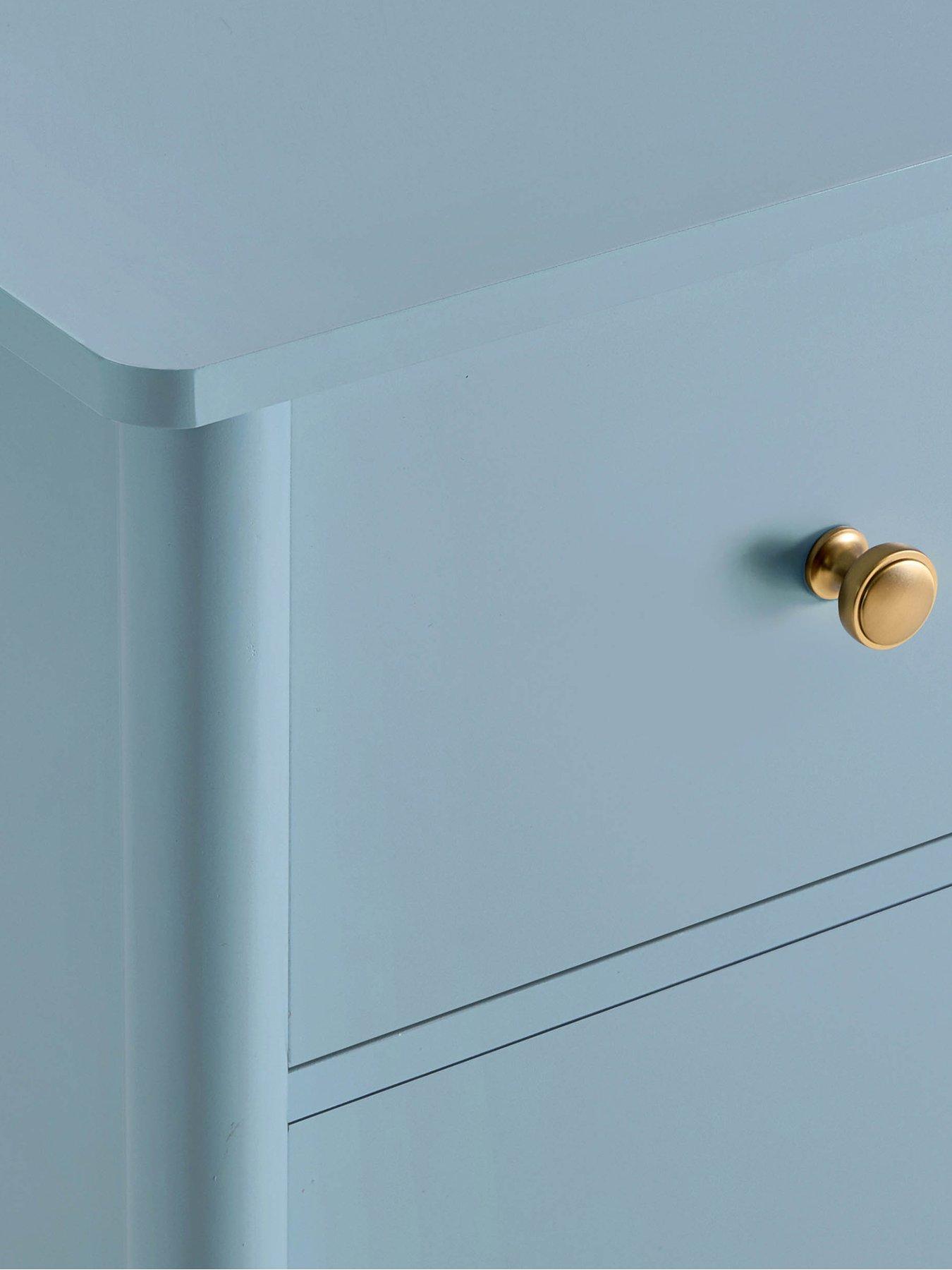 Image 6 of 7 of Dusk Betty 2 Door Sideboard With Drawers - Sky Blue