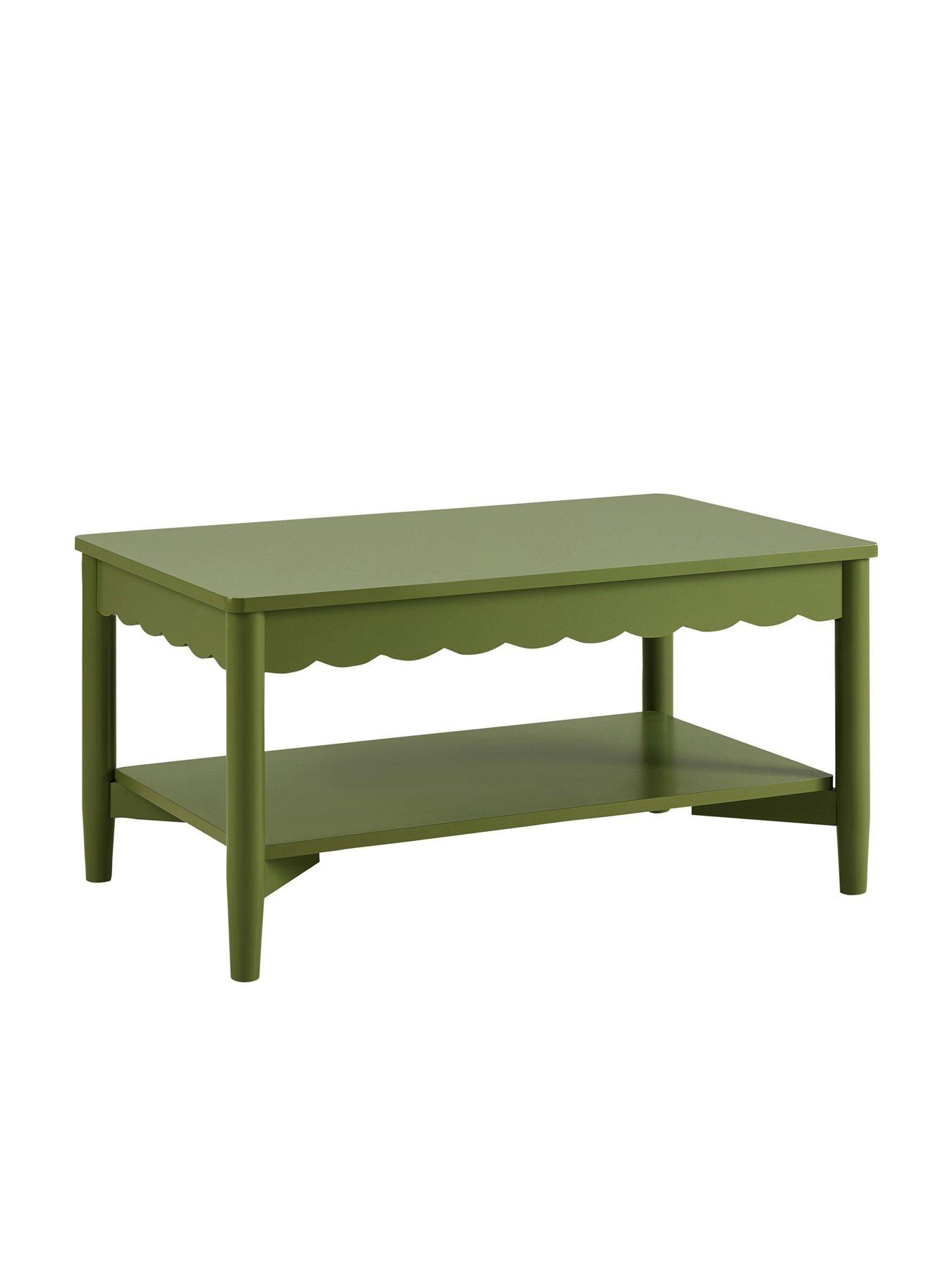 Image 4 of 6 of Dusk Betty Coffee Table - Olive