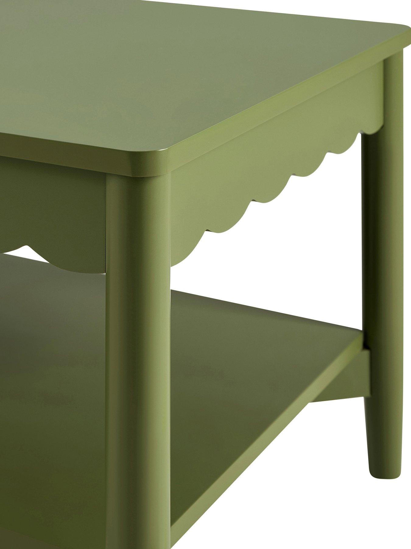 Image 6 of 6 of Dusk Betty Coffee Table - Olive