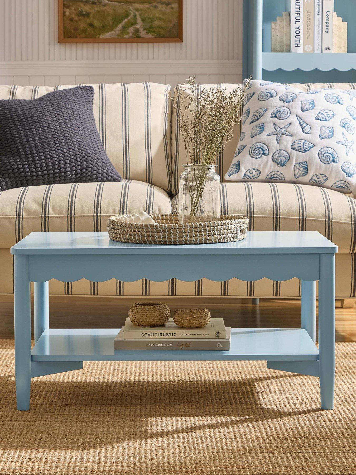 Dusk Betty Coffee Table - Sky Blue