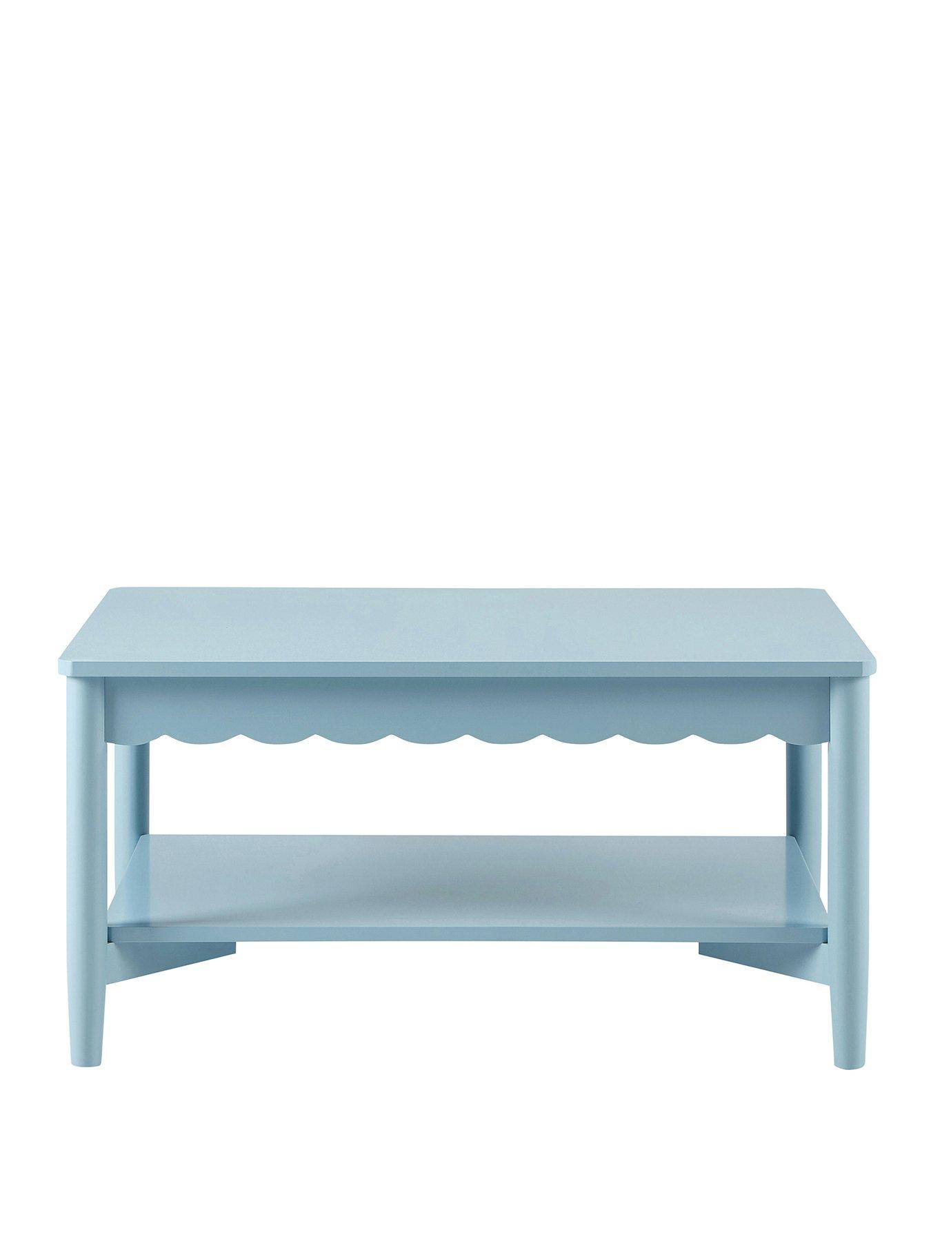 Image 2 of 6 of Dusk Betty Coffee Table - Sky Blue