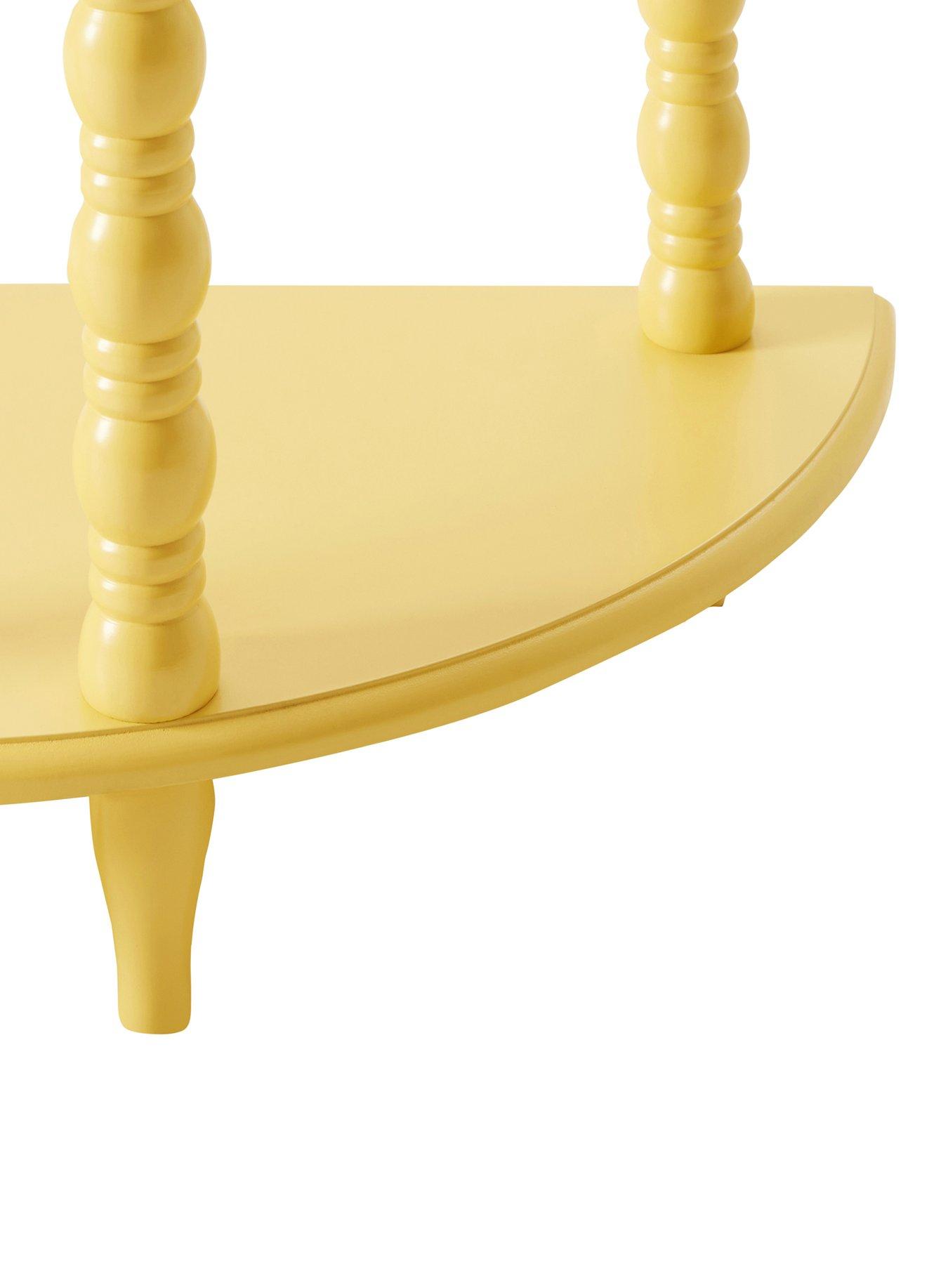 Image 4 of 4 of Dusk Bonnie Bobbin Console Table - Vibrant Yellow