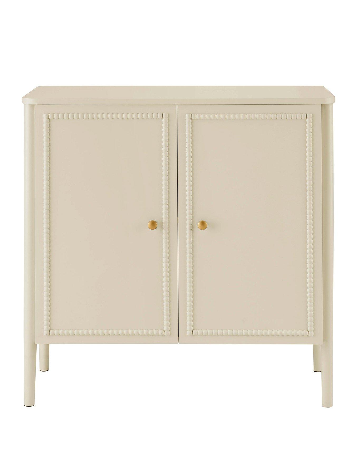 Image 2 of 7 of Dusk Posy 2 Door Sideboard - Cream