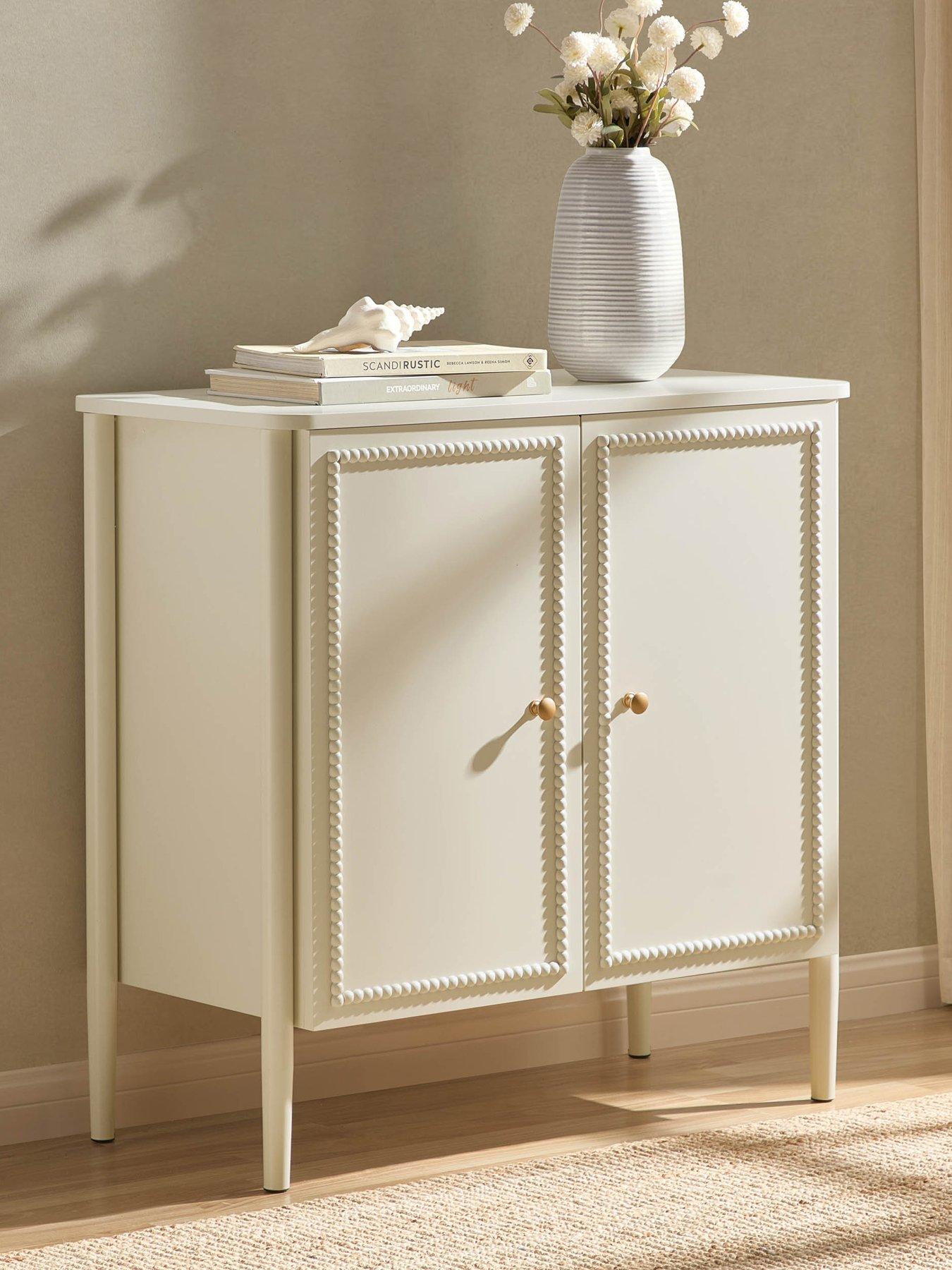 Image 3 of 7 of Dusk Posy 2 Door Sideboard - Cream