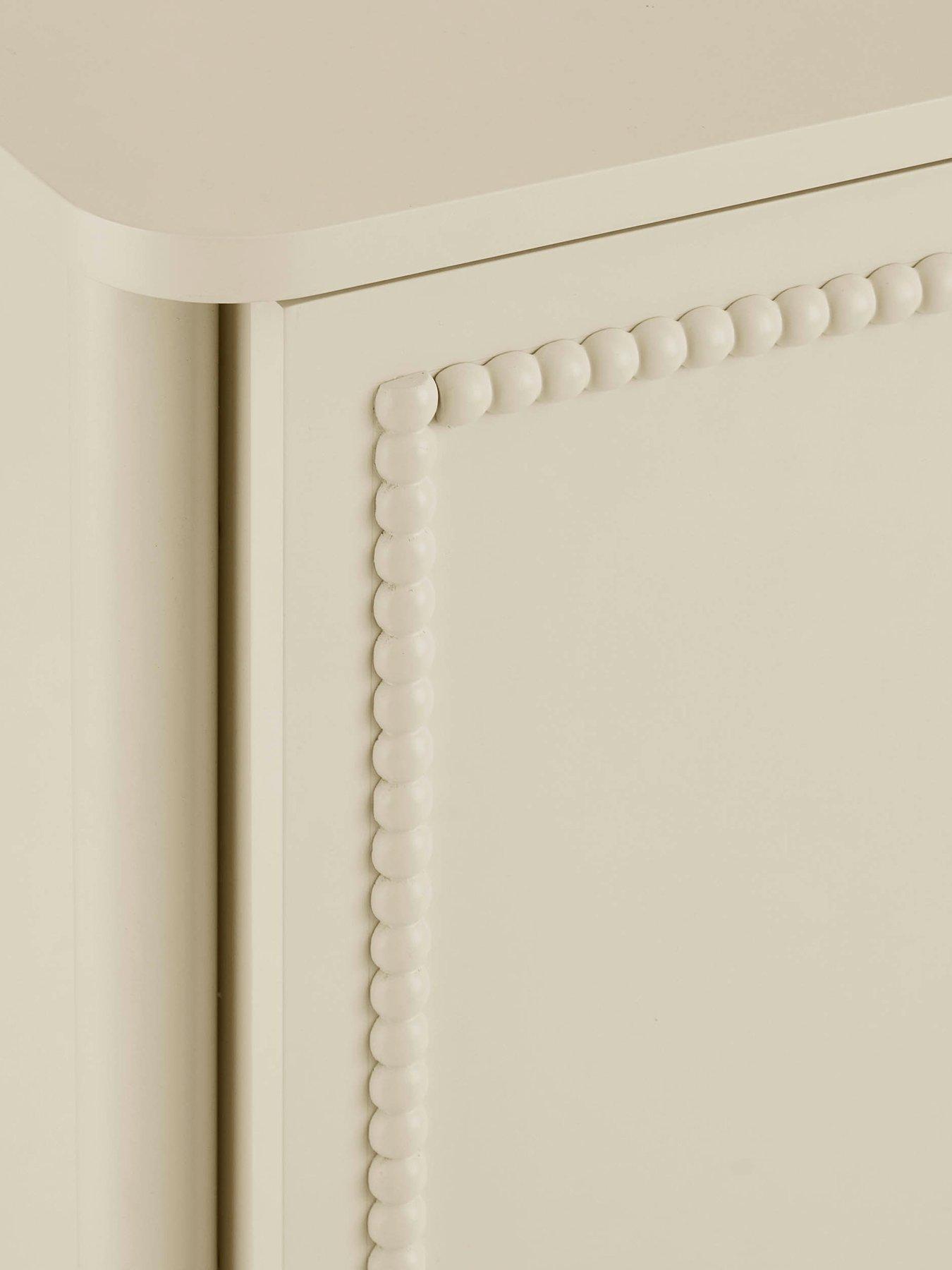 Image 6 of 7 of Dusk Posy 2 Door Sideboard - Cream