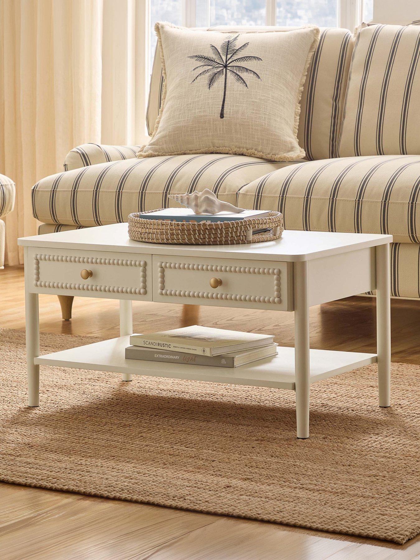 Dusk Posy Coffee Table - Cream