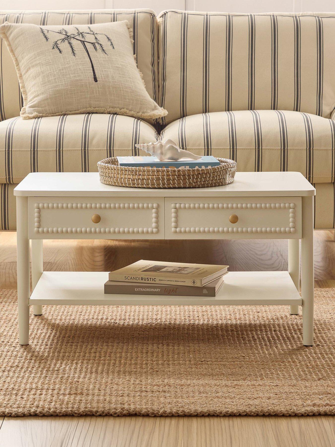 Image 3 of 7 of Dusk Posy Coffee Table - Cream