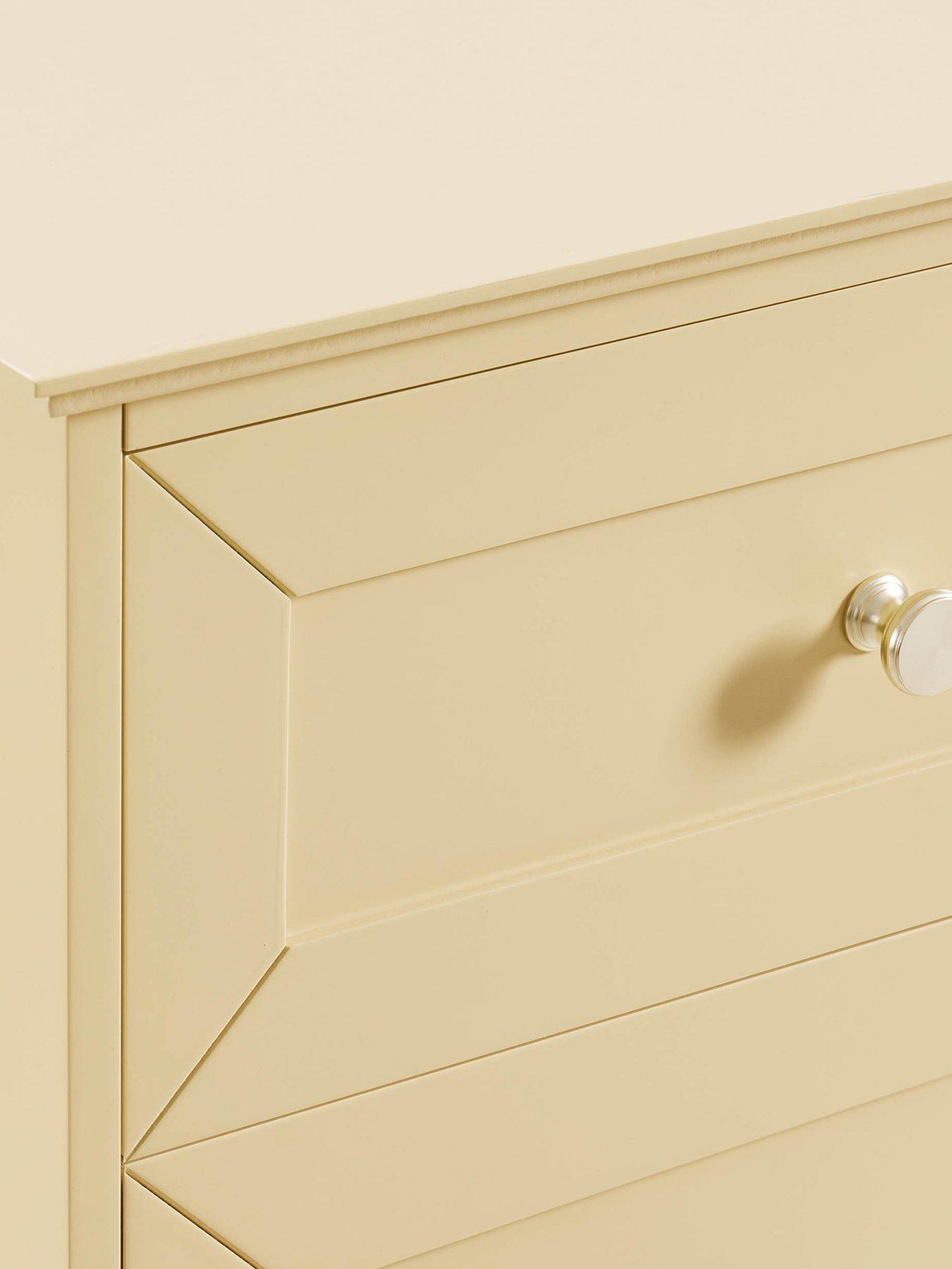 Image 5 of 7 of Dusk Ruby 3 Door Sideboard With Drawers - Butter