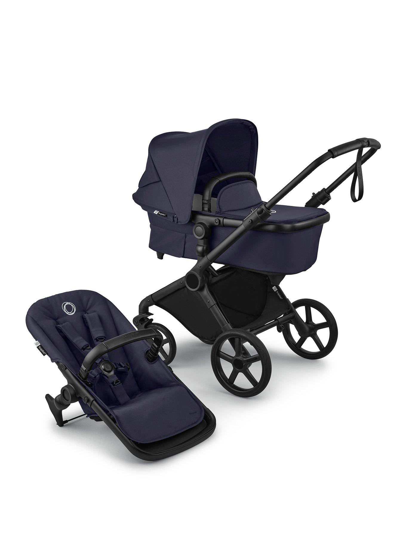 Image 1 of 7 of Bugaboo Cub complete UK BLACK/DEEP INDIGO-DEEP INDIGO