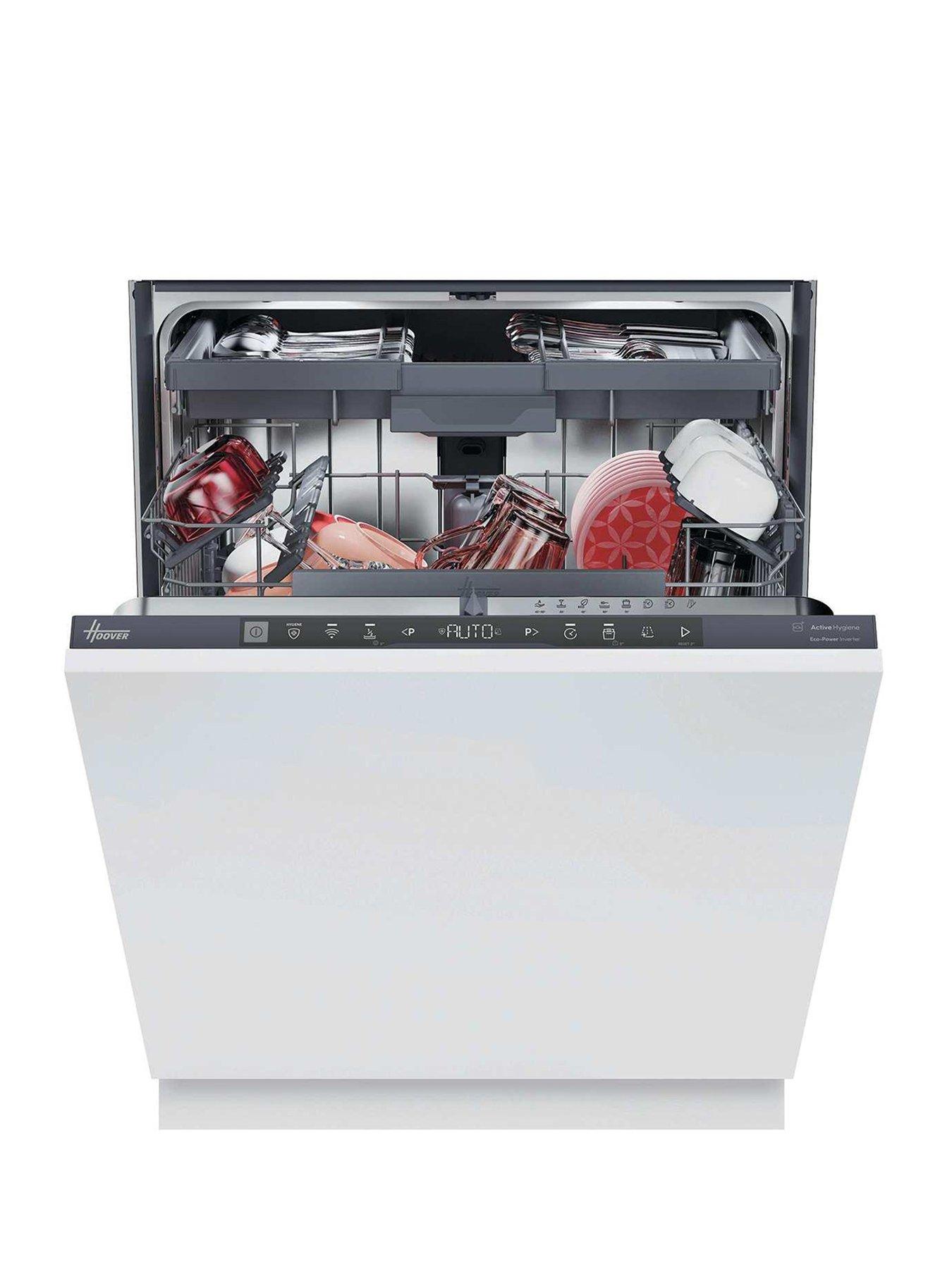 Hoover HI 6B2F3STA-80 Built in Fullsize 16 Place H-Dish 500 - Anthracite Bezel