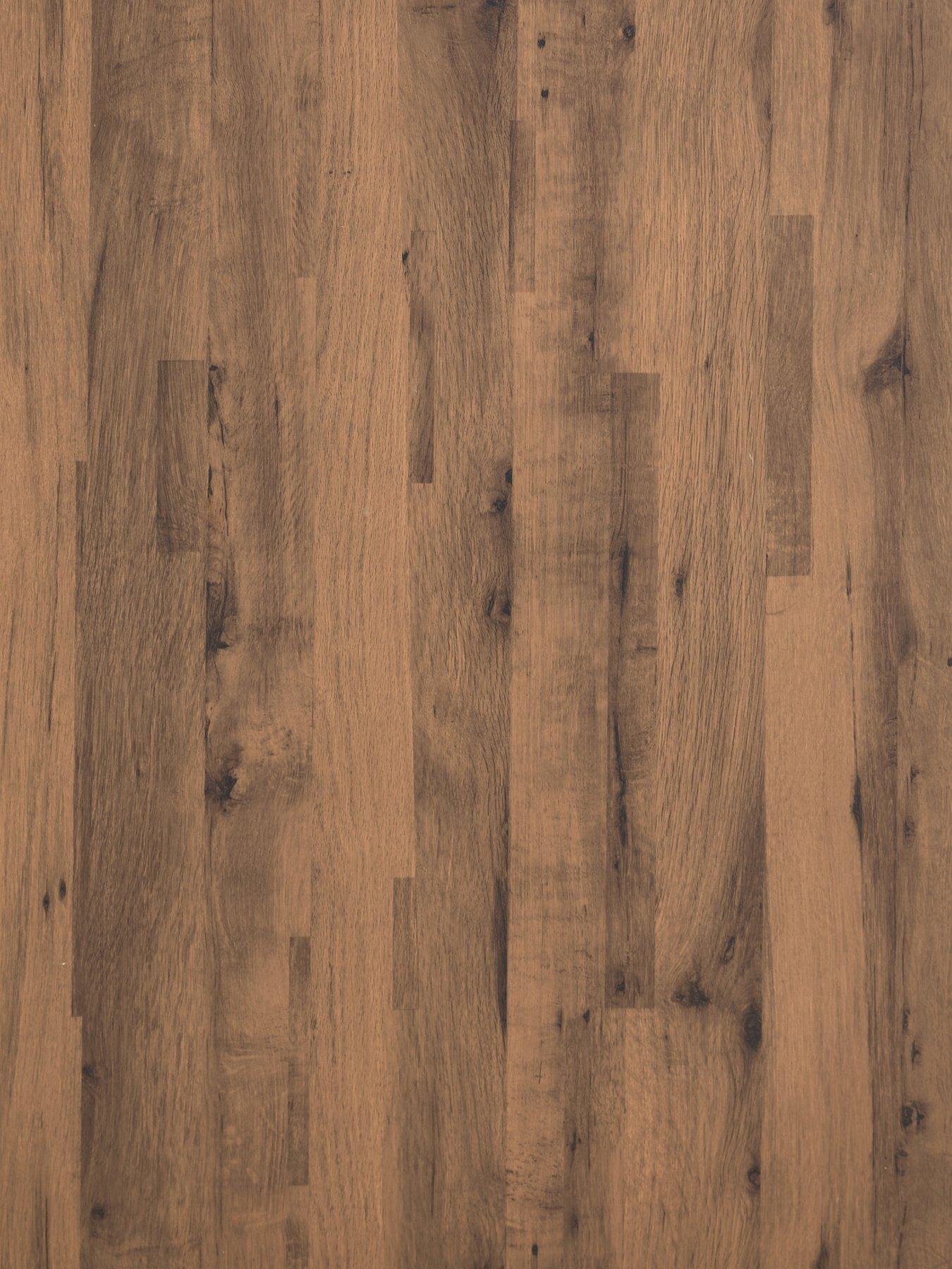 Image 7 of 7 of The Very Collection Harlem Mid Oak Round Dining Table With 4 Marlow Boucle Chairs - FSC&reg; Certified