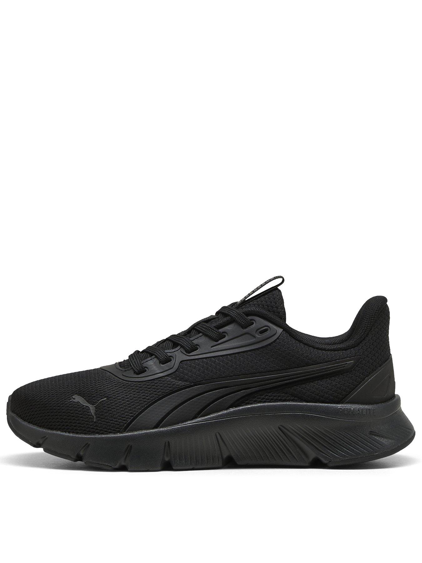 Puma Junior Boys Flexfocus Lite Modern Ac Trainers - Black