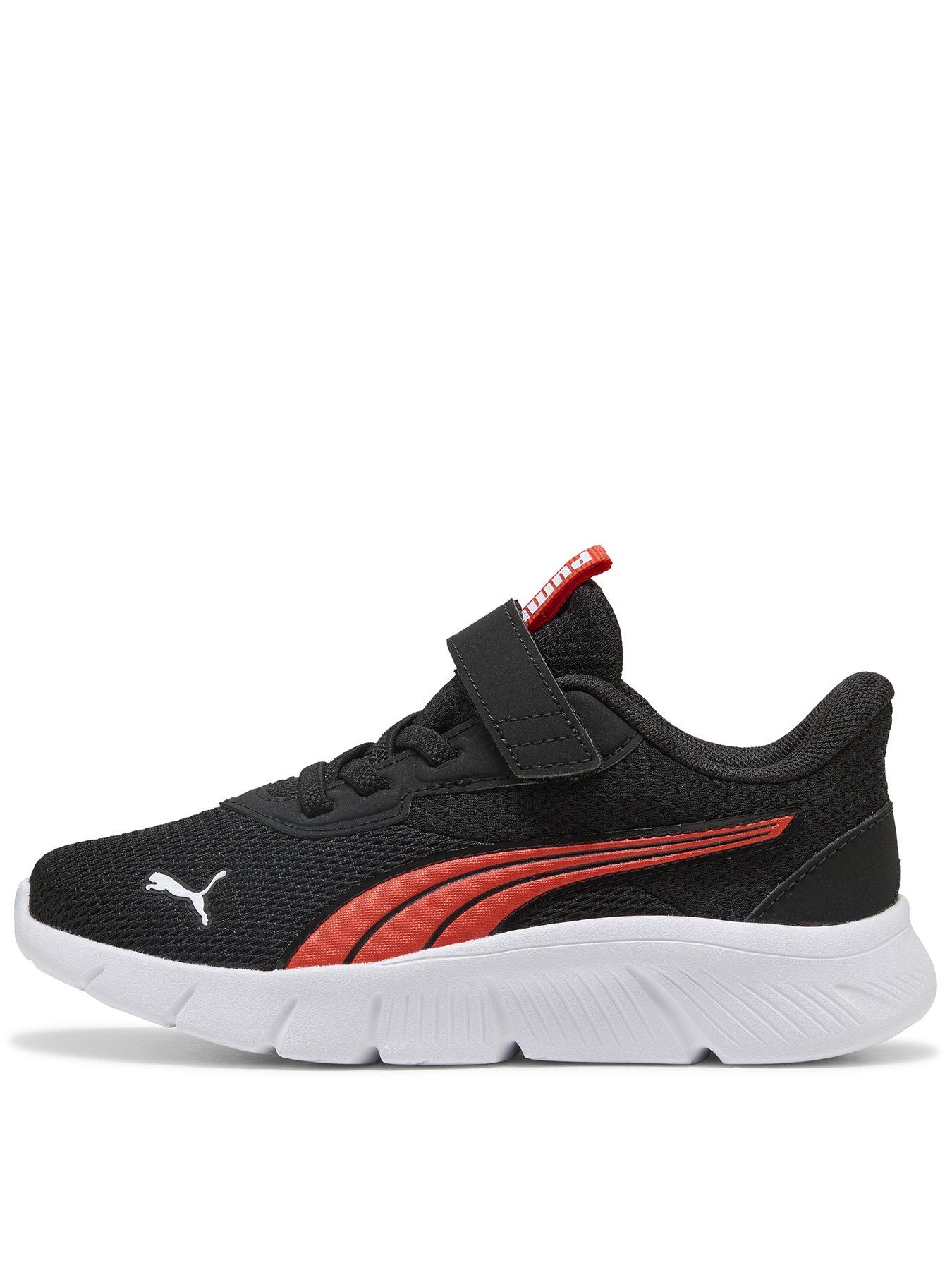 Image 1 of 6 of Puma Boys Flexfocus Modern Trainers - Black