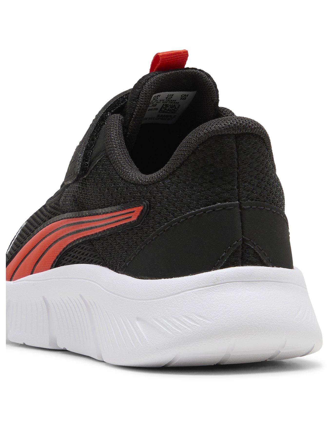 Image 3 of 6 of Puma Boys Flexfocus Modern Trainers - Black