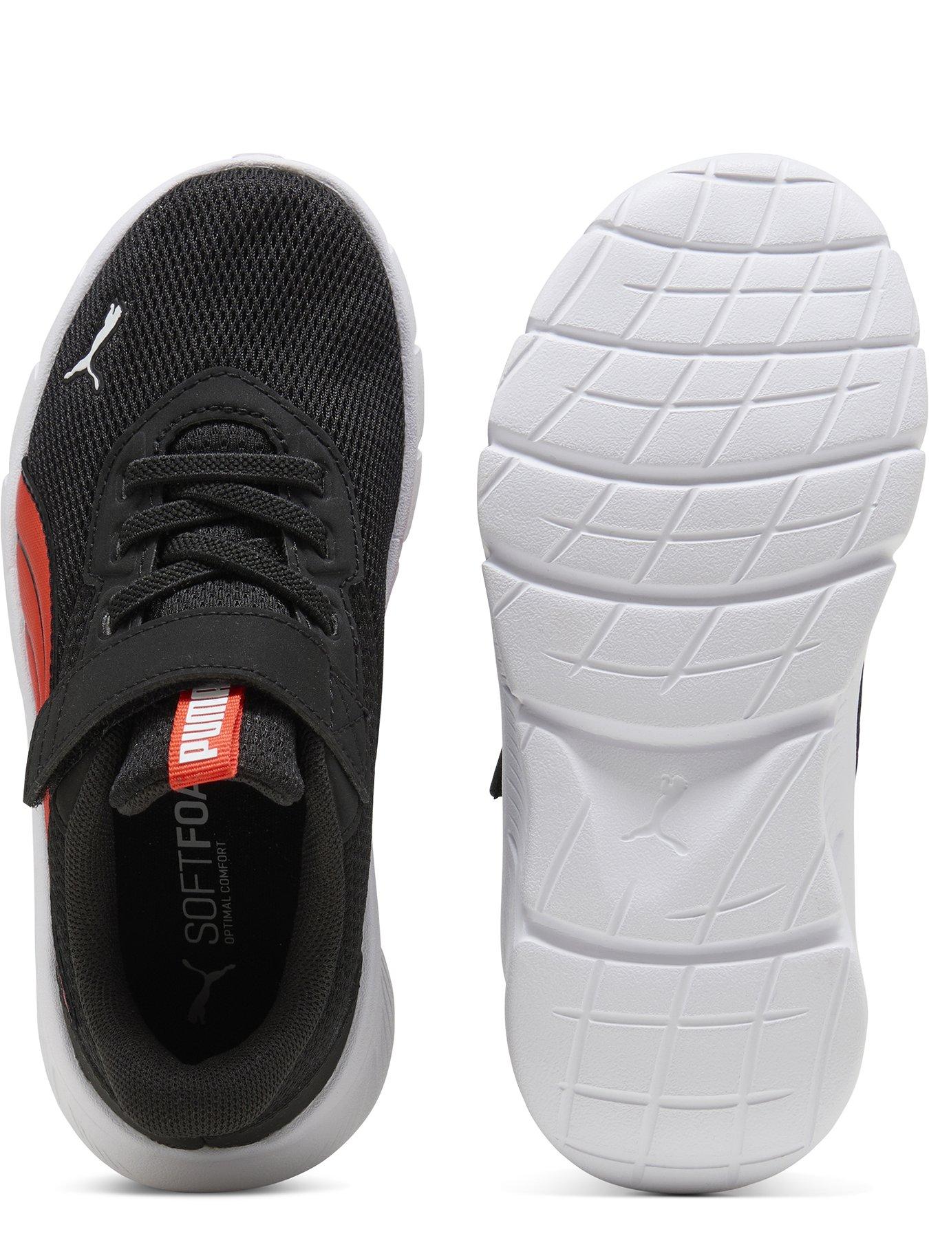 Image 4 of 6 of Puma Boys Flexfocus Modern Trainers - Black