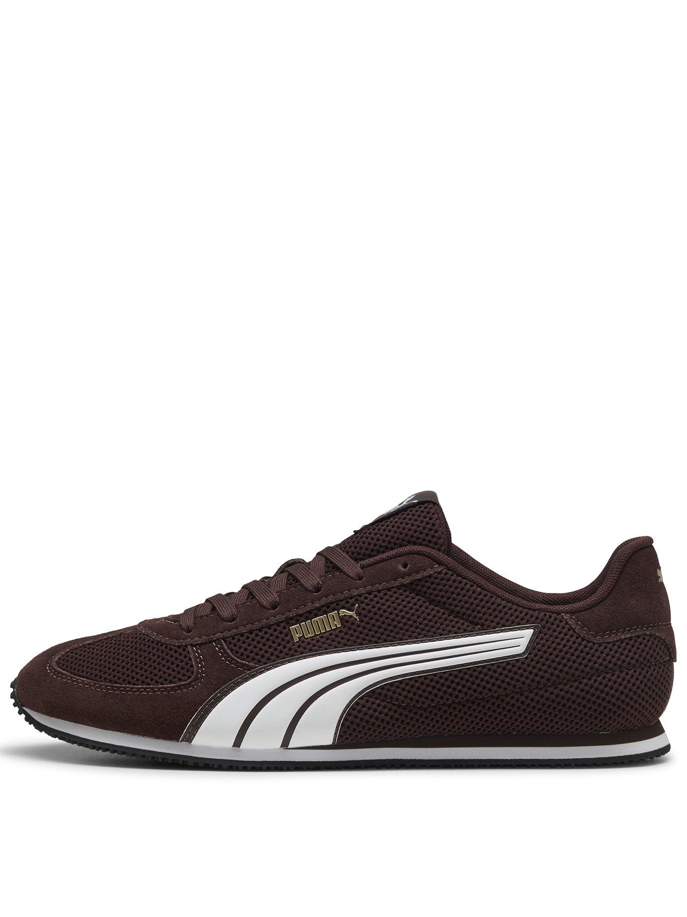 Puma Mens ST Track Trainers - Brown