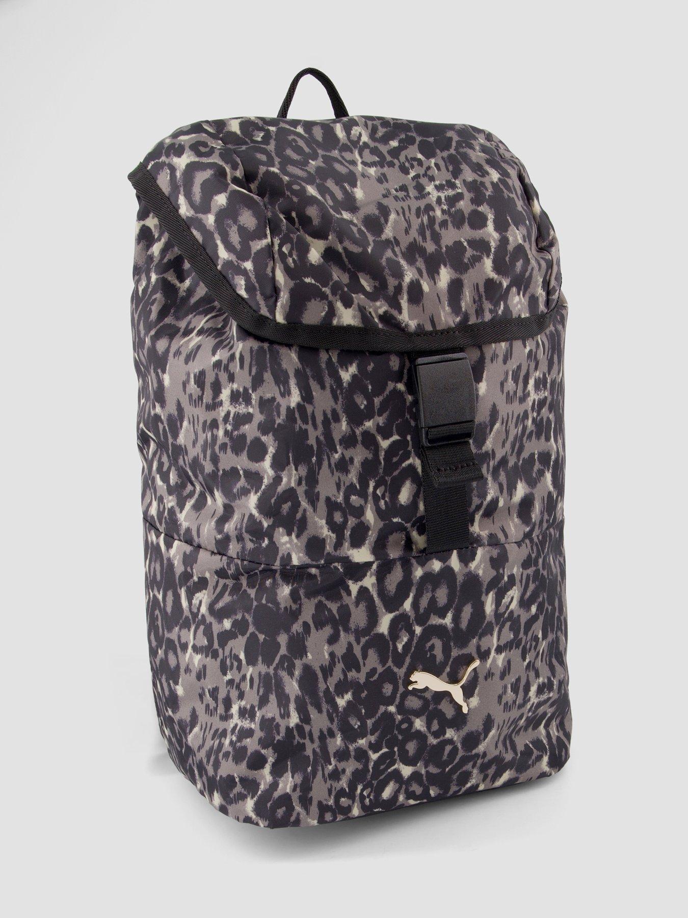 Image 2 of 5 of Puma Womens Pop Small Secure Flap 12.5L Backpack - Black
