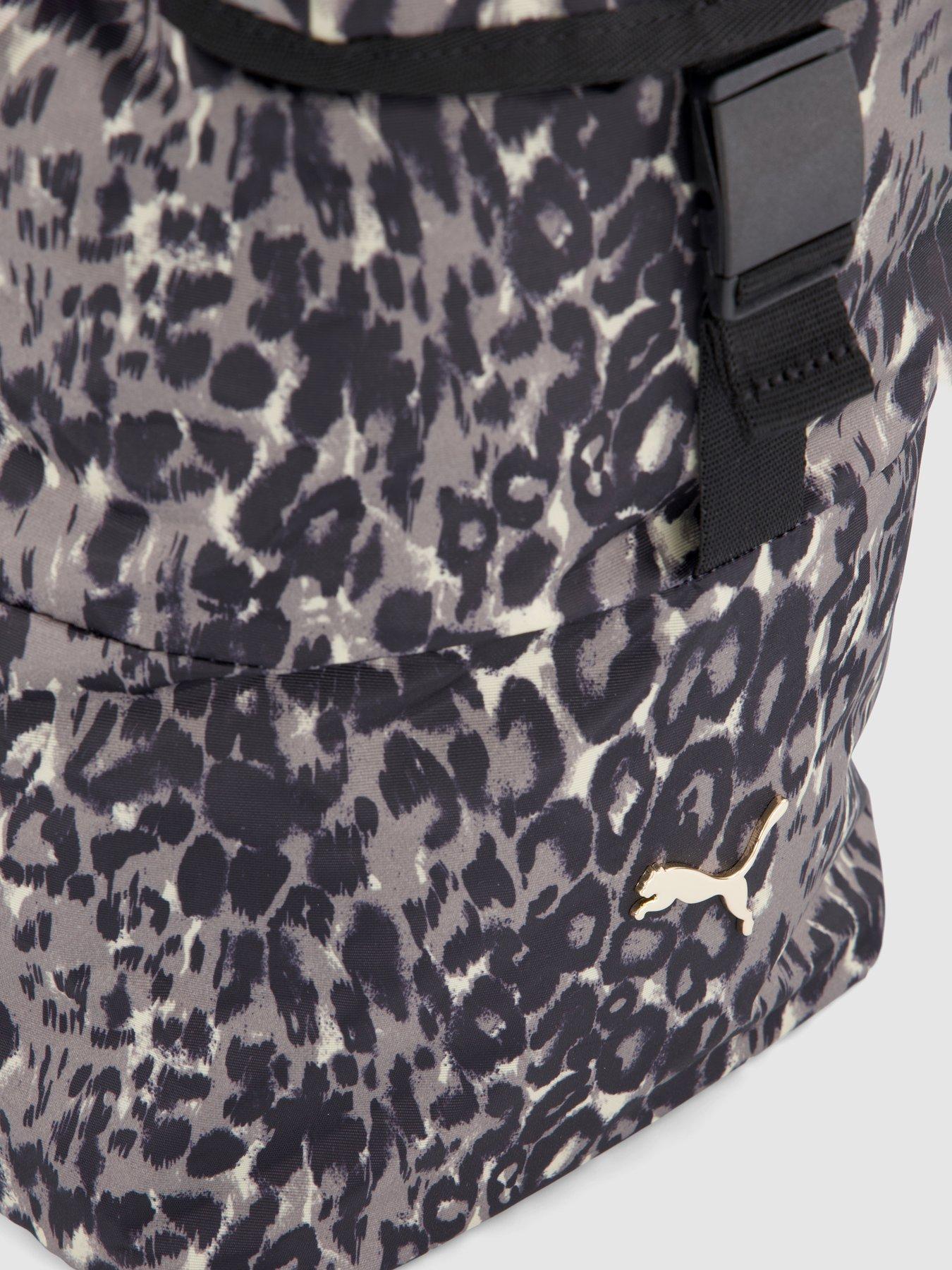 Image 4 of 5 of Puma Womens Pop Small Secure Flap 12.5L Backpack - Black
