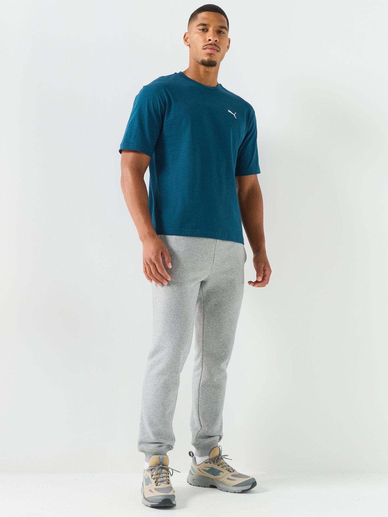Image 3 of 5 of Puma Mens Essential Boxy T-Shirt - Blue