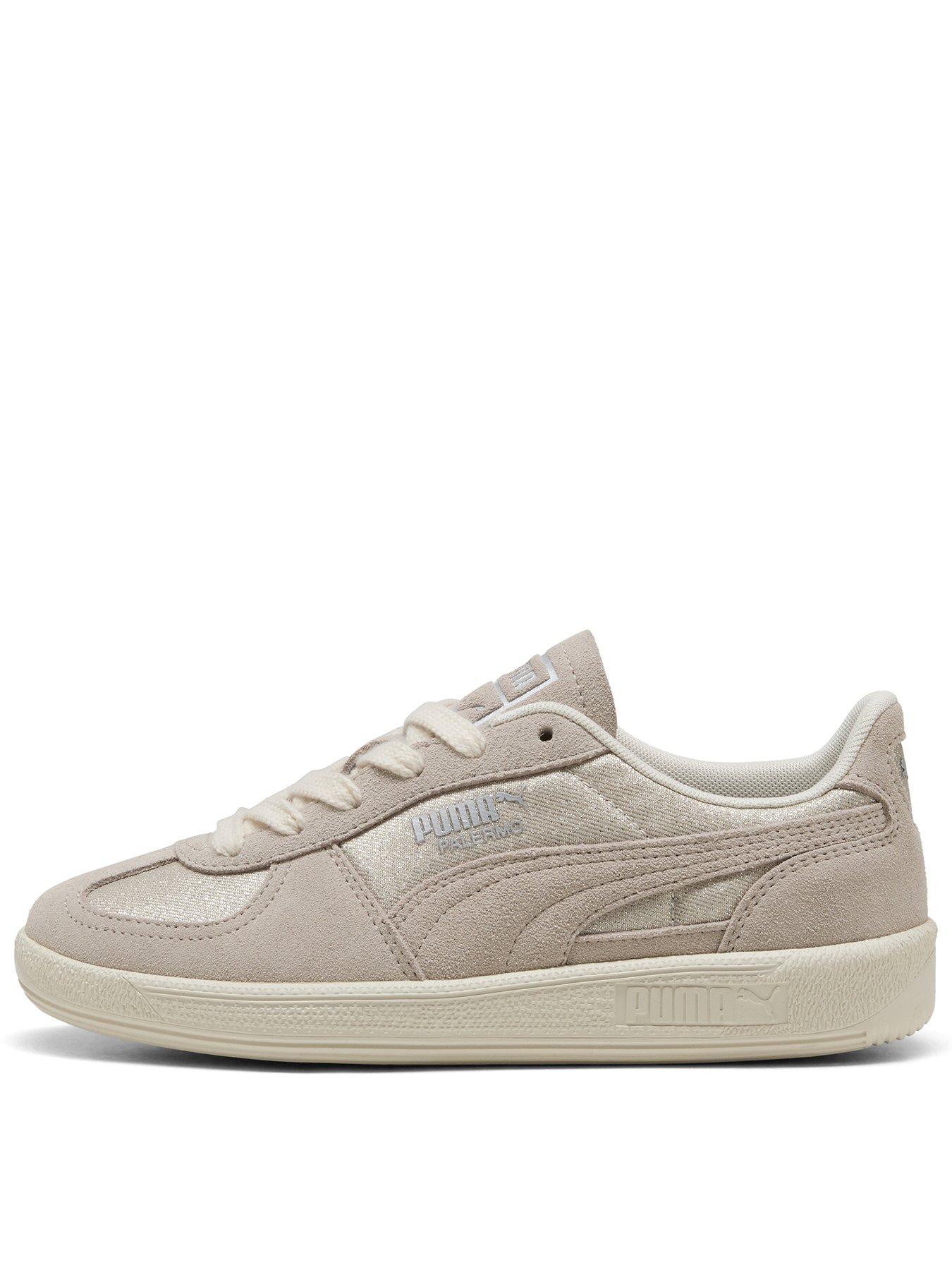 Puma Junior Girls Palermo Let It Shine - White