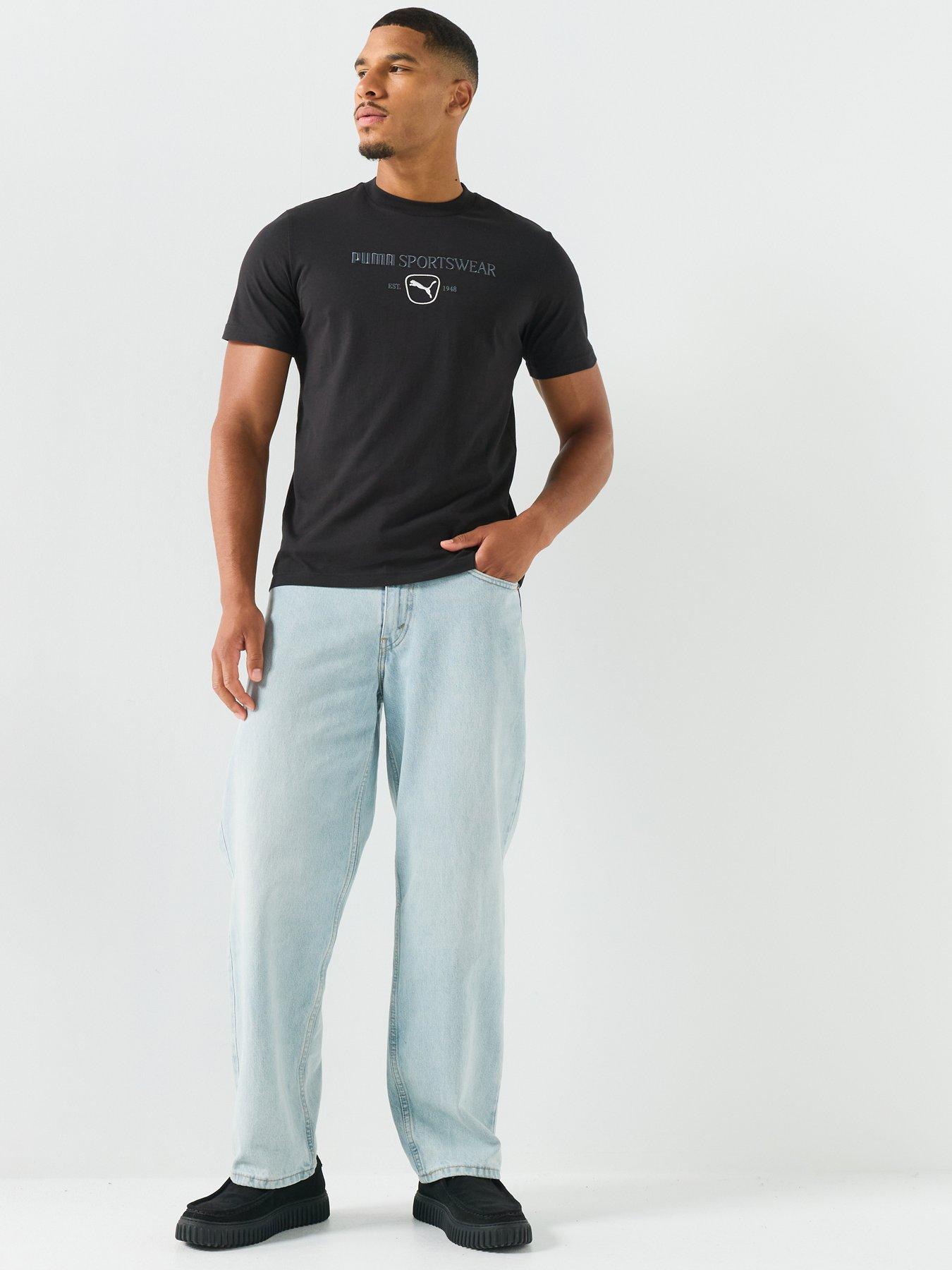 Image 3 of 6 of Puma Mens Class Graphic T-Shirt - Black