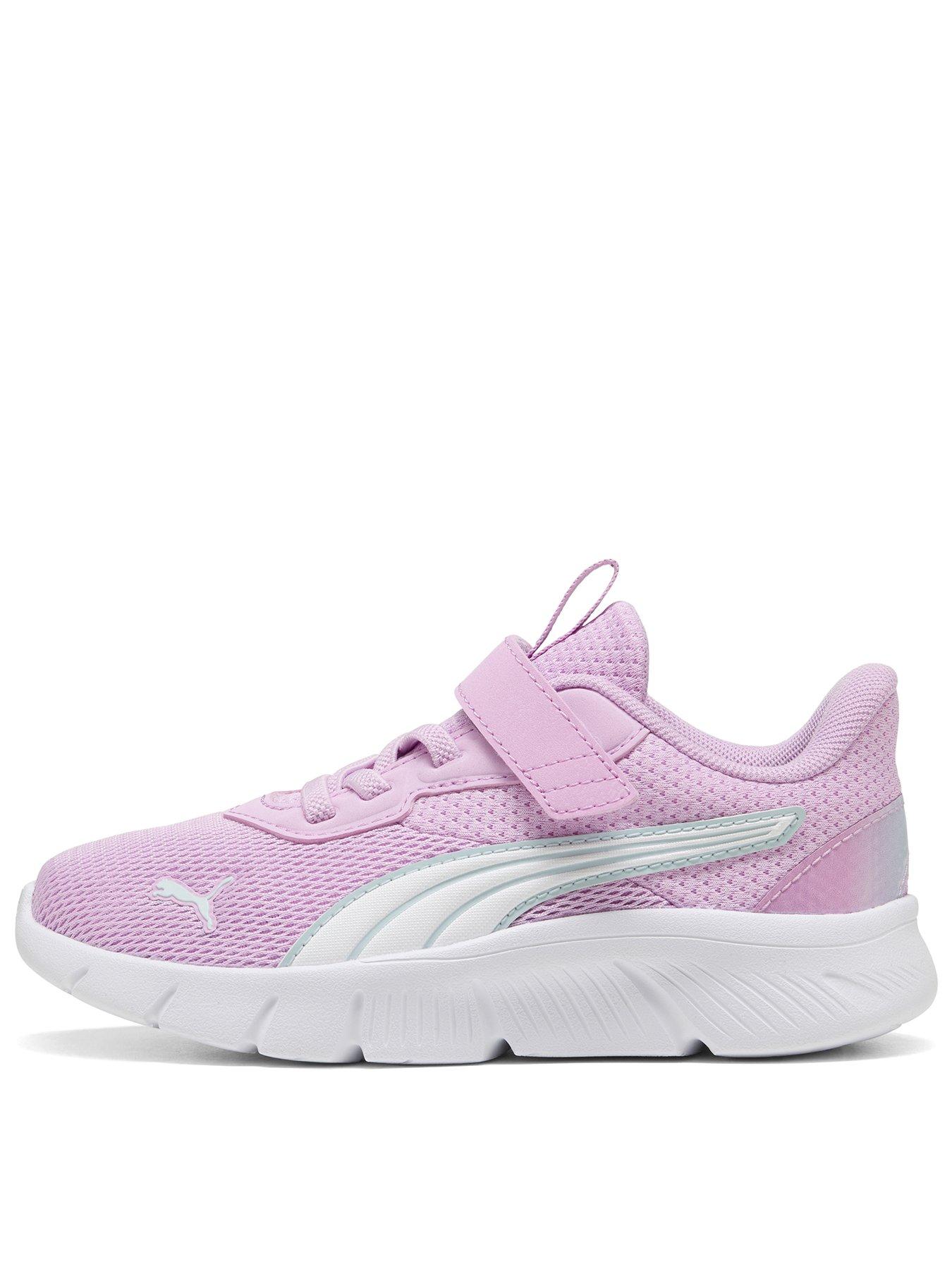 Puma Girls Flexfocus Modern Faded Glow Trainers - Purple