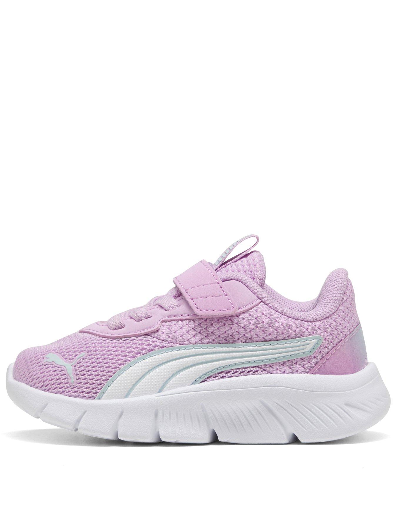 Puma Infant Girls Flexfocus Modern Faded Glow Trainers - Purple