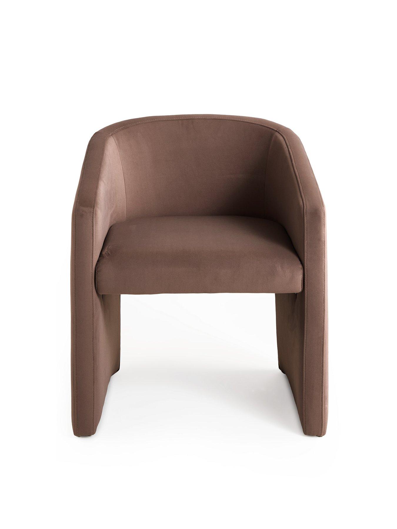 Image 6 of 7 of The Very Collection Ines 180cm Dining Table &amp; 4 Taupe Mira Dining Chairs - FSC&reg; Certified