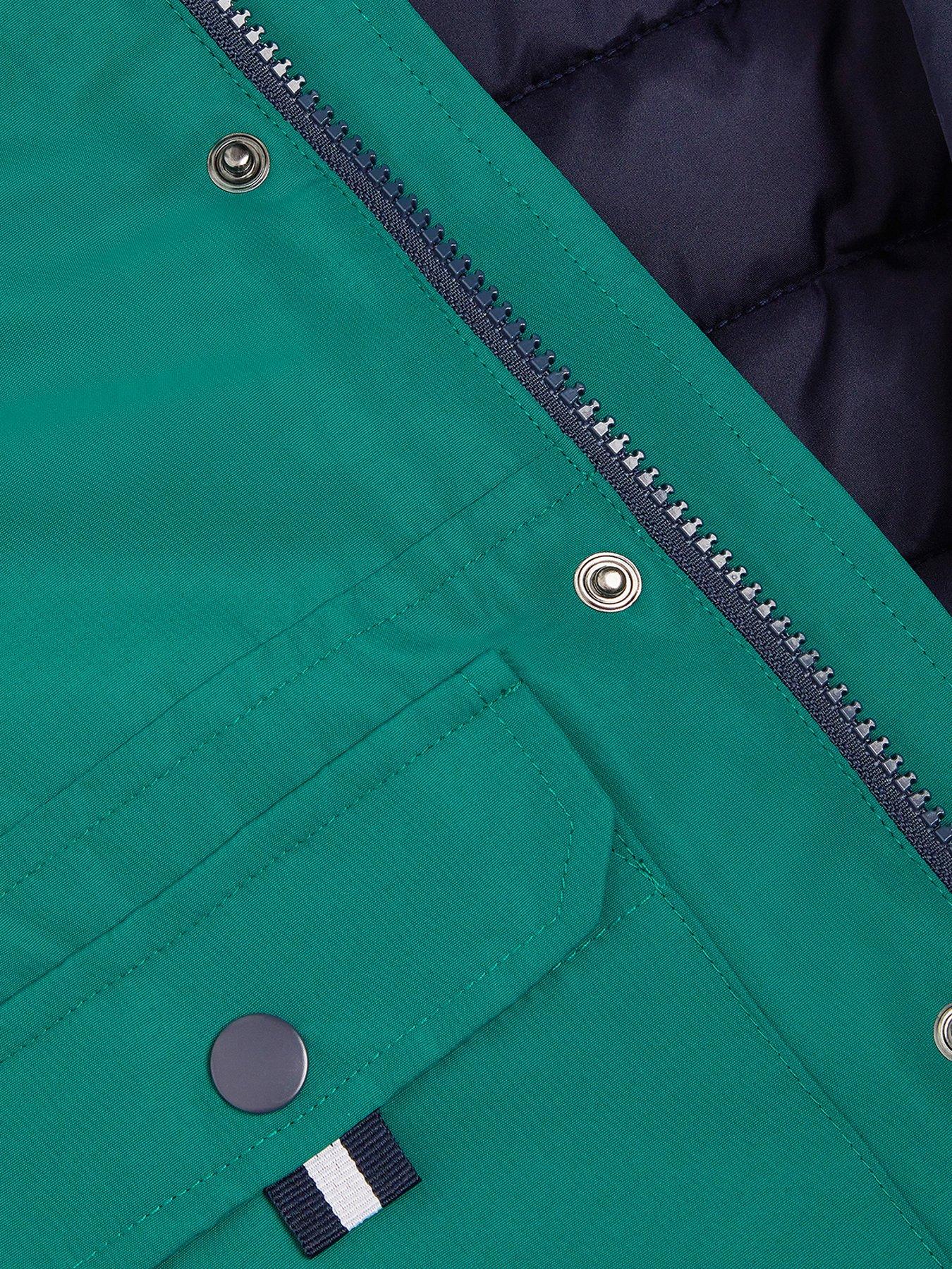 Image 3 of 3 of Monsoon Boys' 3-in-1 Hooded Anorak Jacket - Green