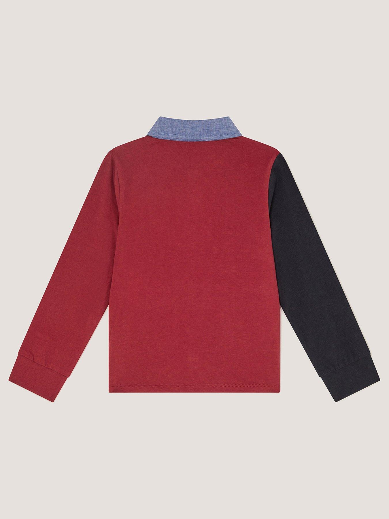 Image 3 of 4 of Monsoon Colourblock Rugby Polo Shirt - Multi