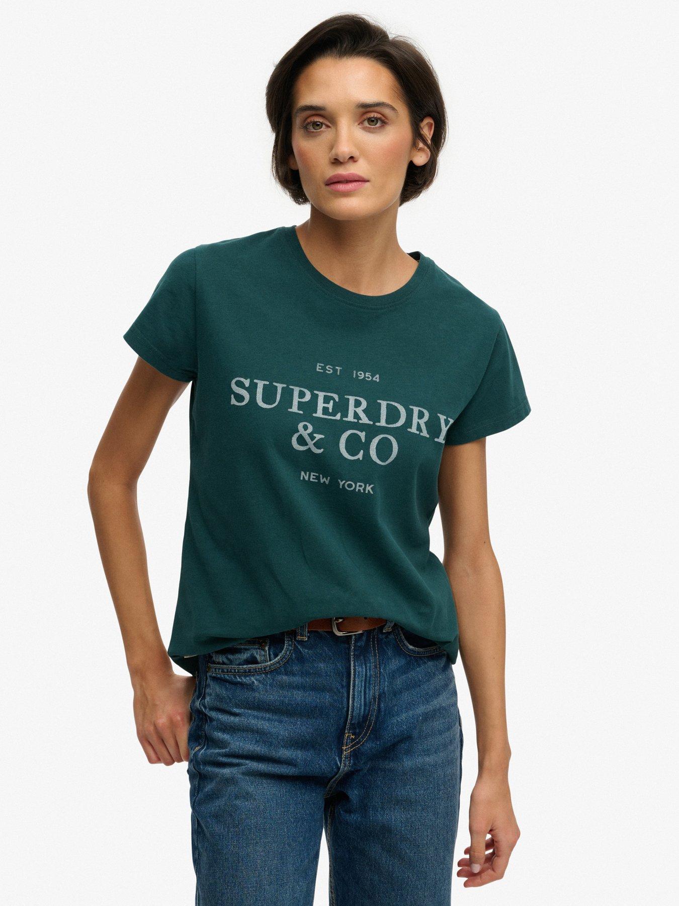 Superdry Luxe Casual Classic T-shirt - Green