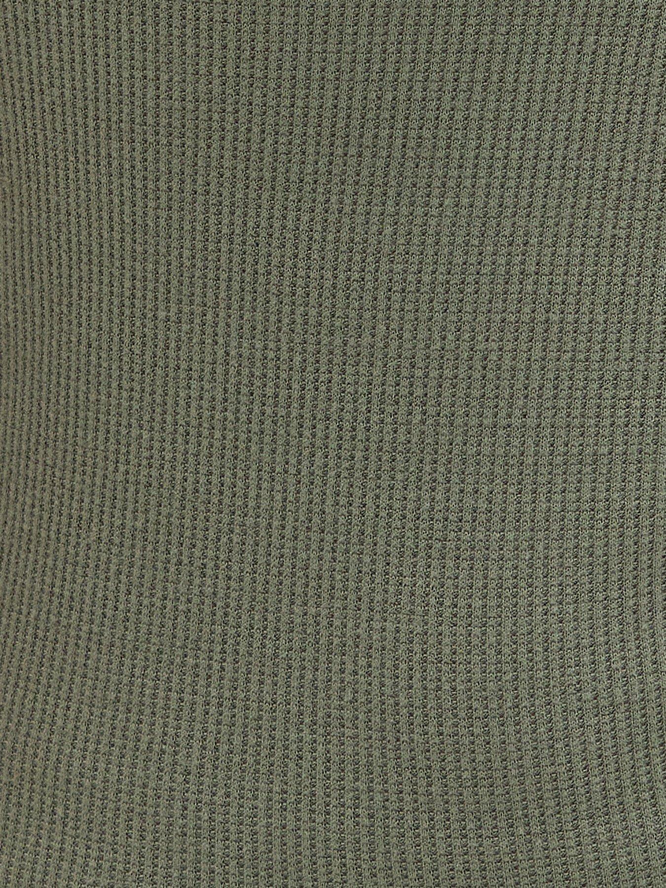 Image 5 of 5 of Boux Avenue Waffle Cami Pj Set - Khaki
