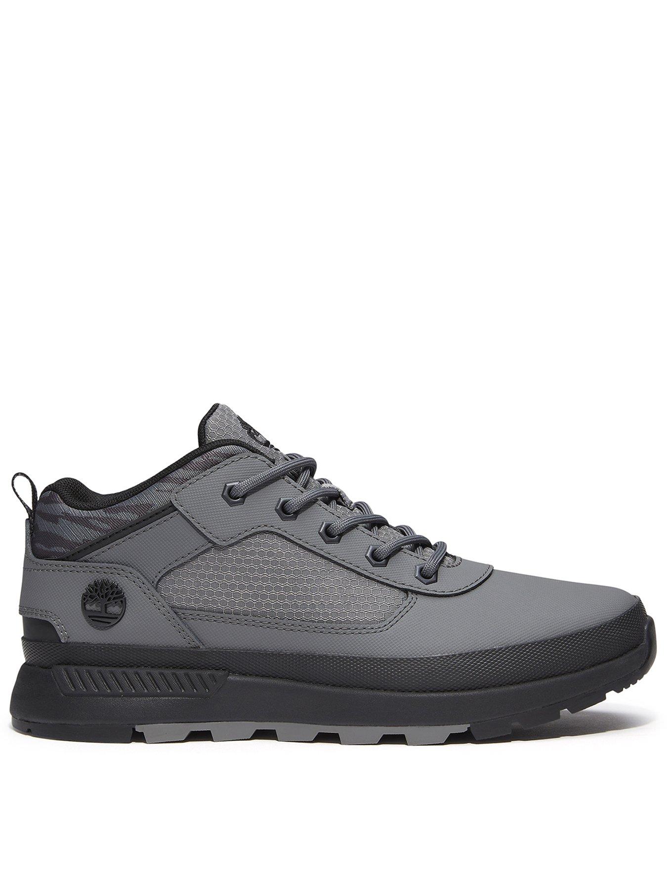 Timberland Kids' Field Trekker Lace-Up Trainers - Grey