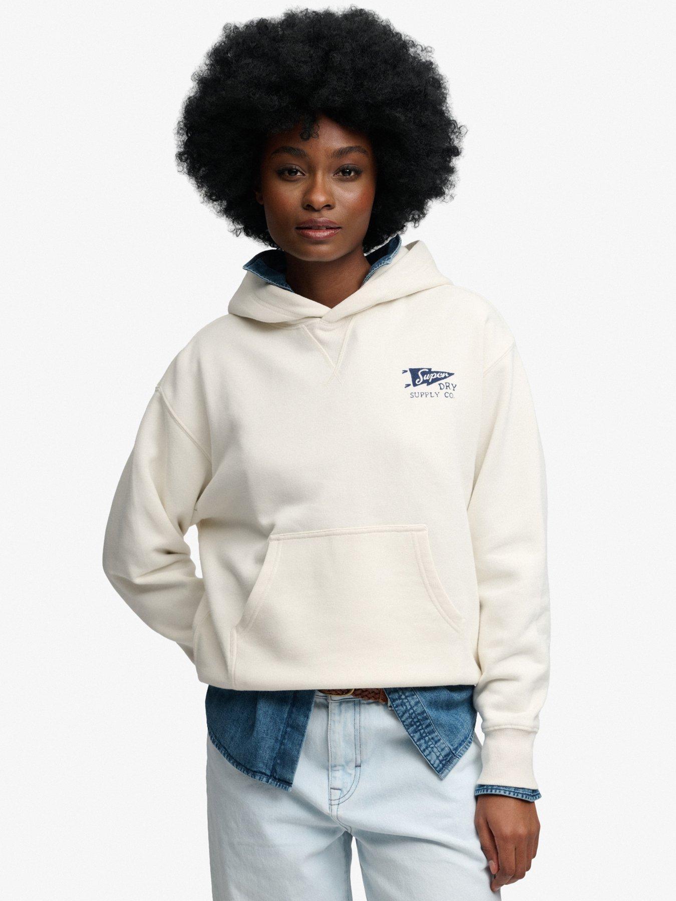 Superdry Heritage Hamptons Hoodie - Cream