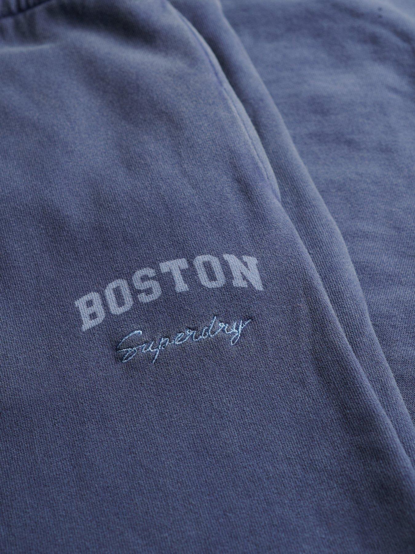 Image 7 of 7 of Superdry Athletic Essentials Low Rise Flare Joggers - Navy
