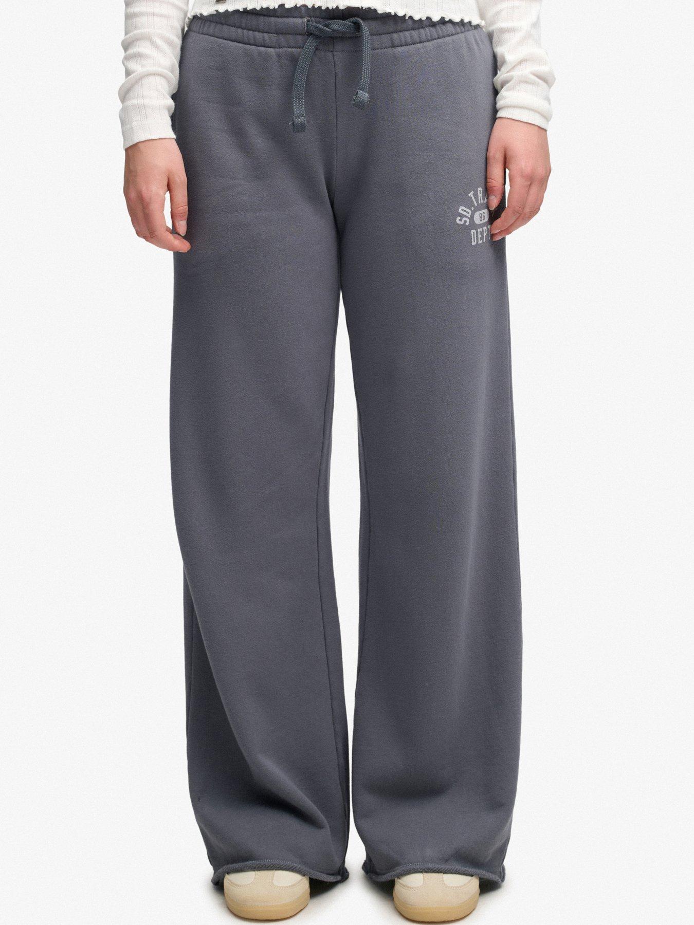 Superdry Athletic Essentials Straight Joggers - Grey